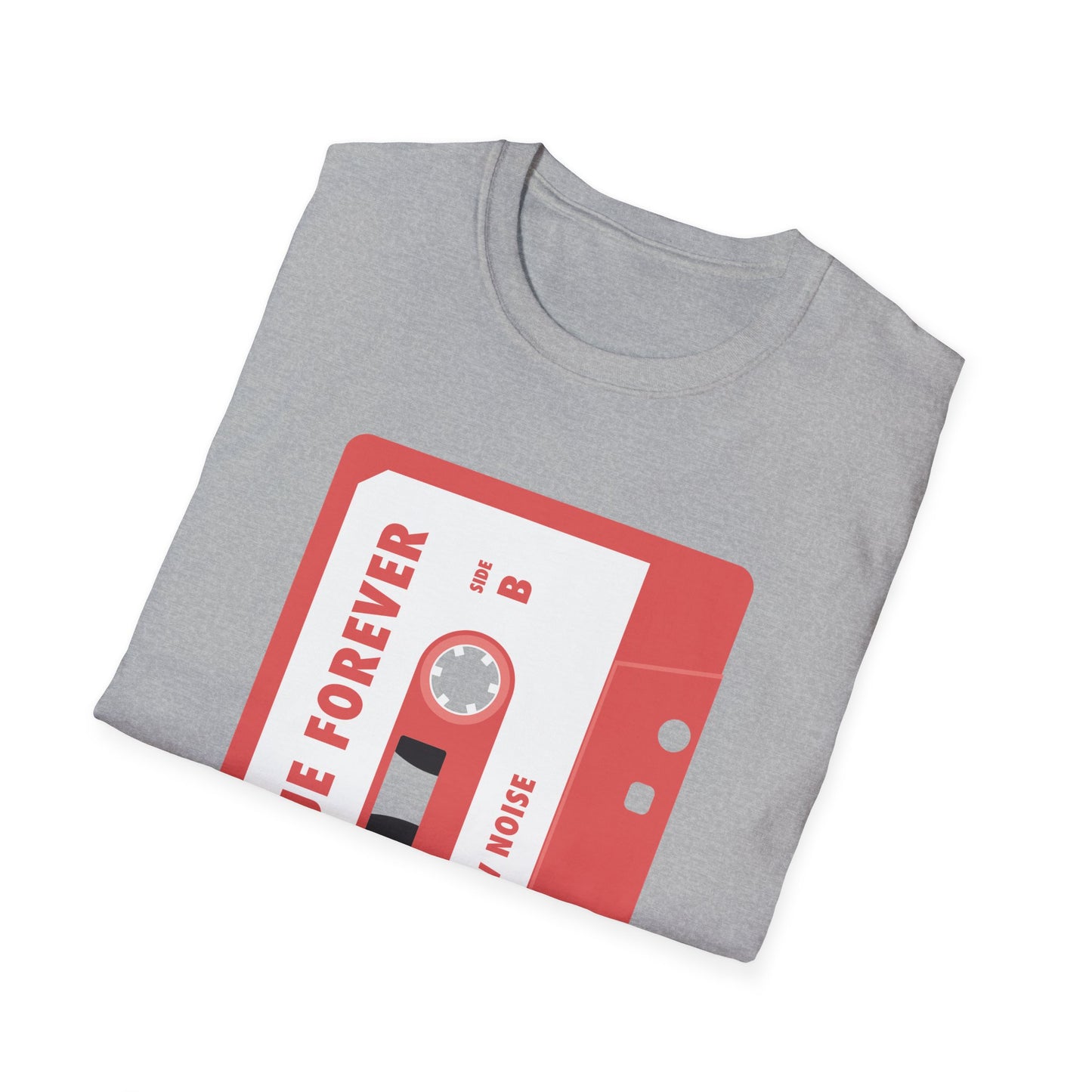 Retro Cassette Tape T-Shirt in Pink