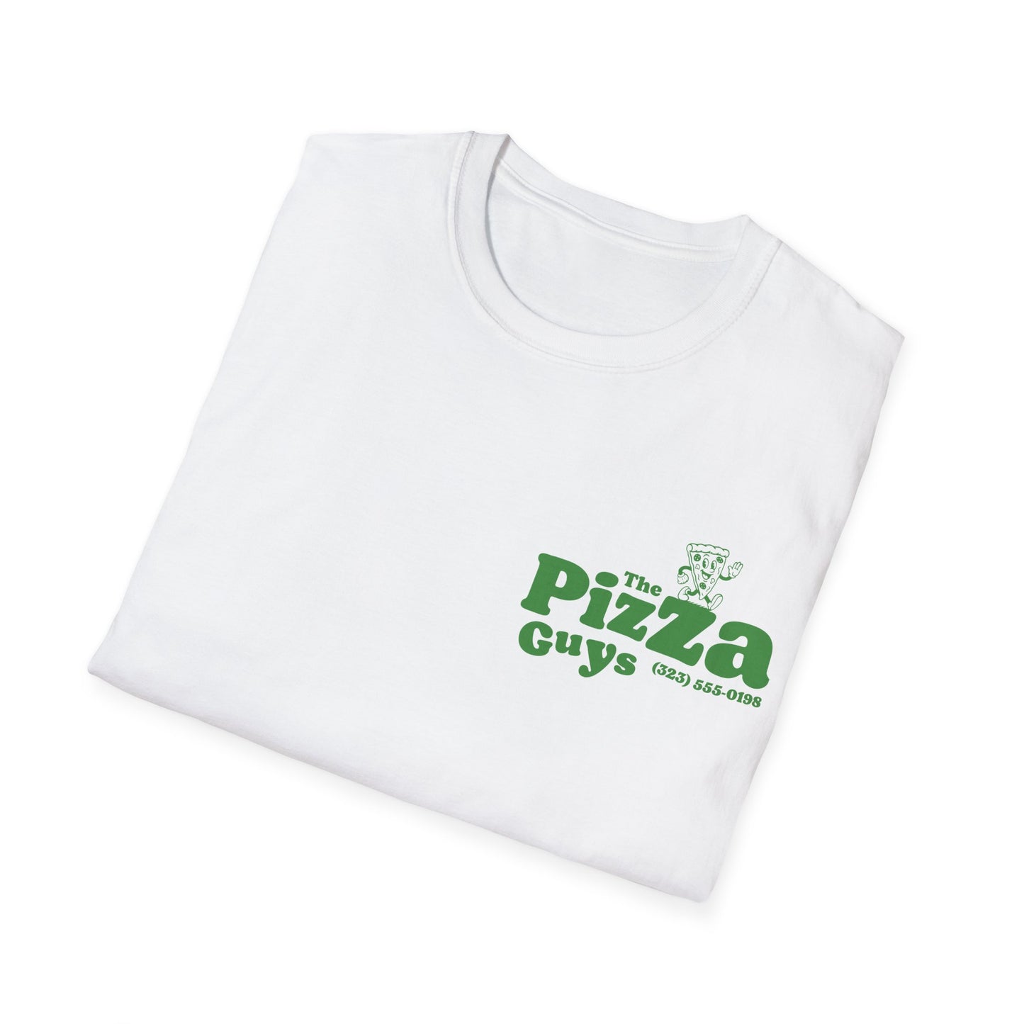 Pizza Cartoon T-Shirt (double sided)