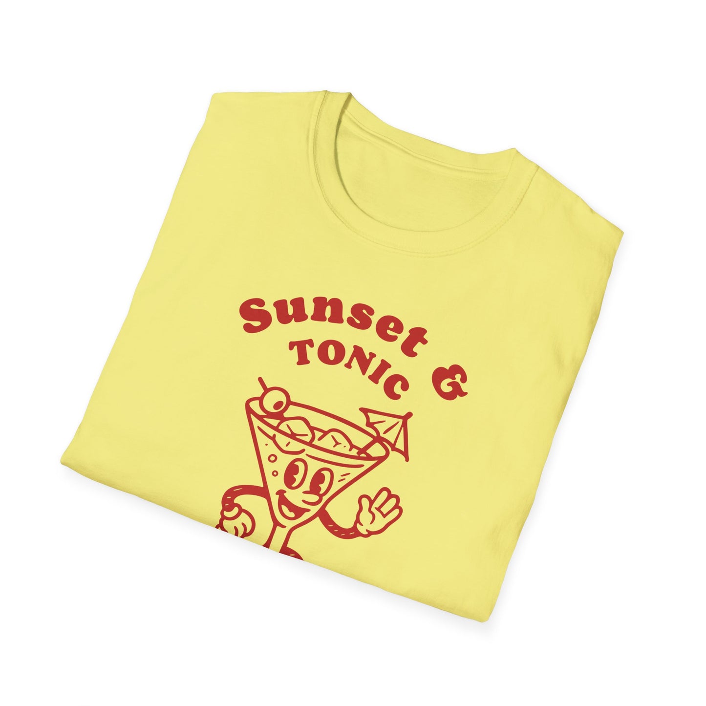 Cocktail Cartoon T-Shirt