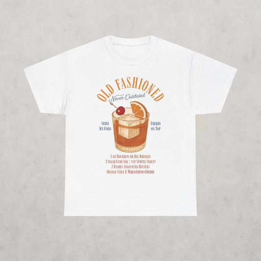 Old Fashioned Cocktail Heavyweight T-Shirt
