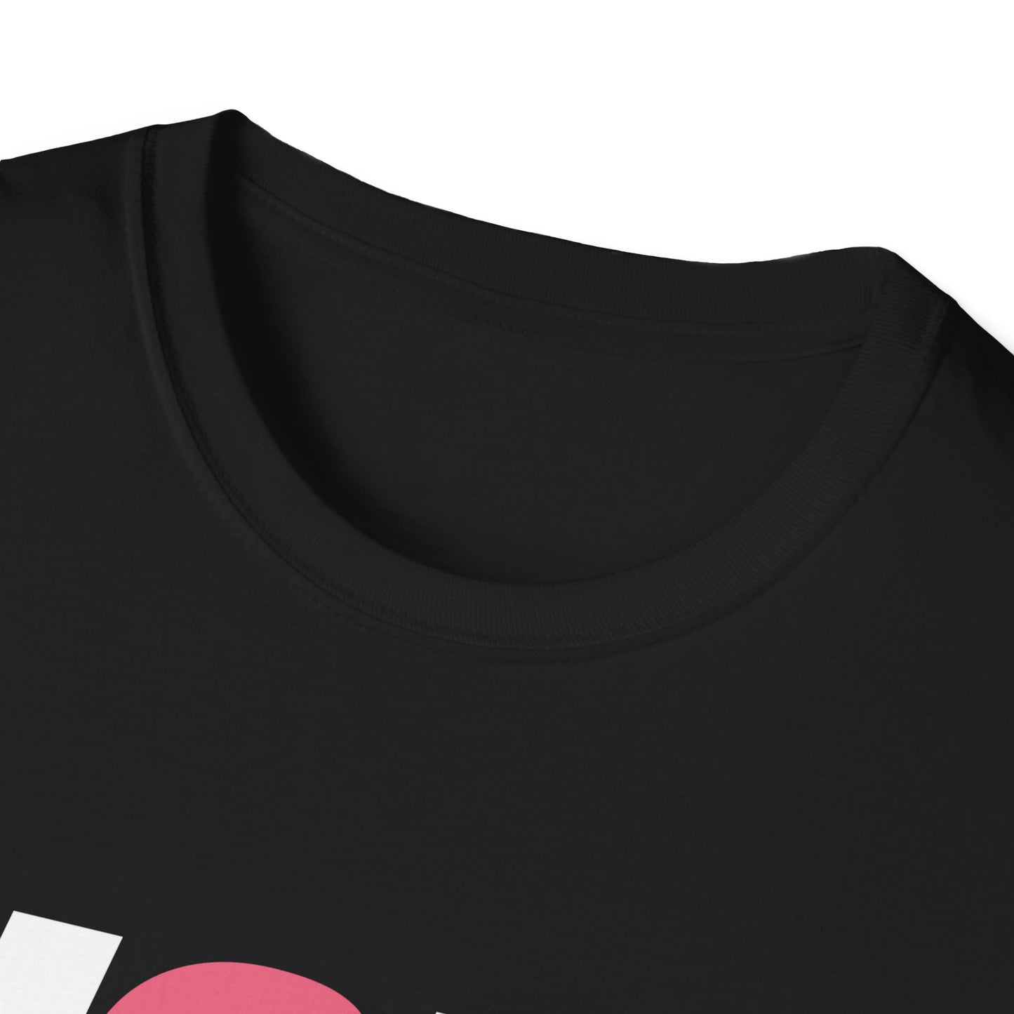 Hola T-Shirt in White on Black