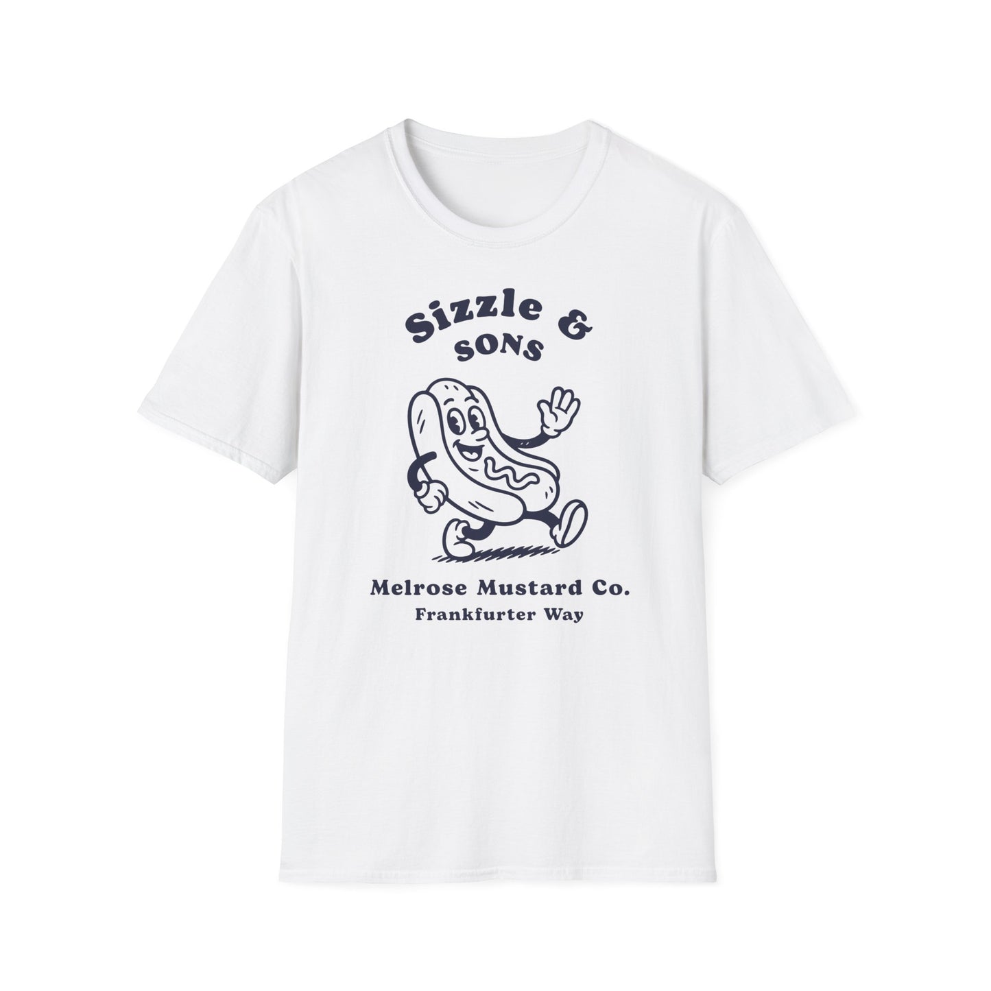 Hot Dog Cartoon T-Shirt