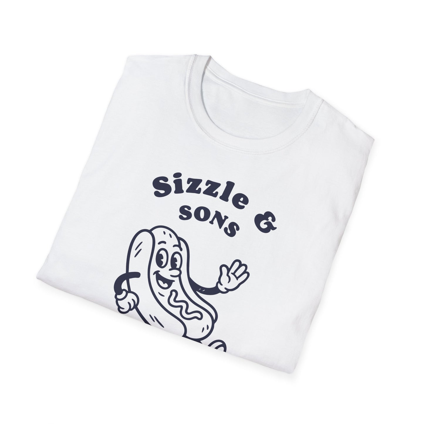 Hot Dog Cartoon T-Shirt
