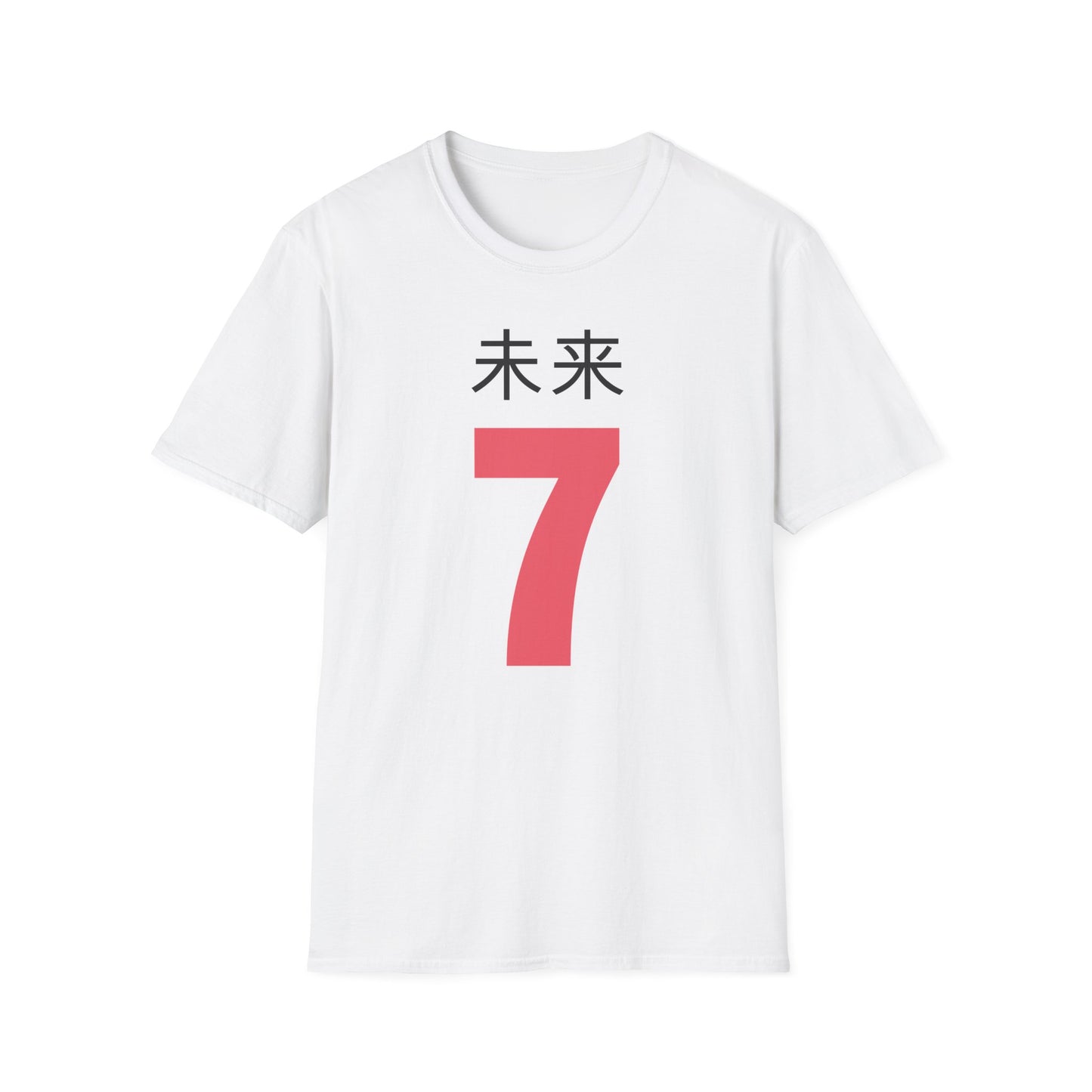 Japanese Future 7 T-Shirt in Pink