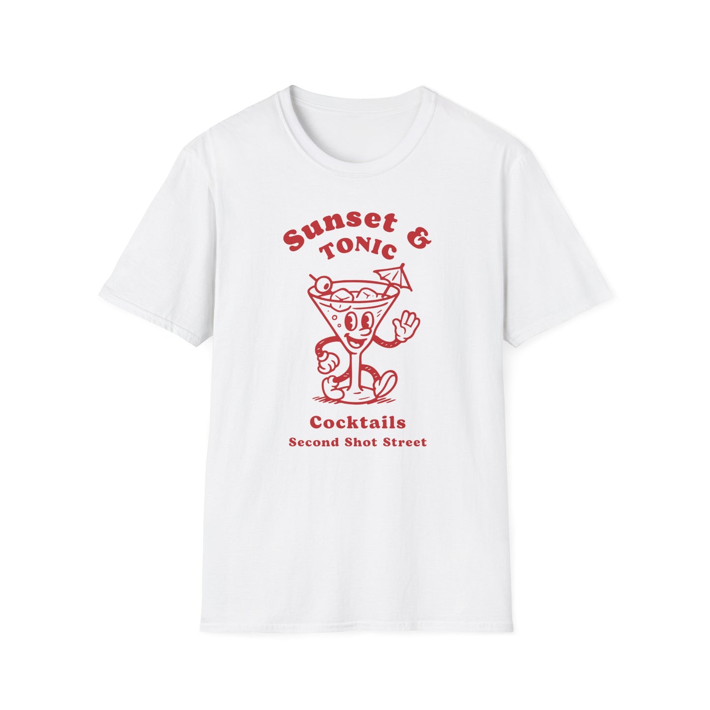 Cocktail Cartoon T-Shirt