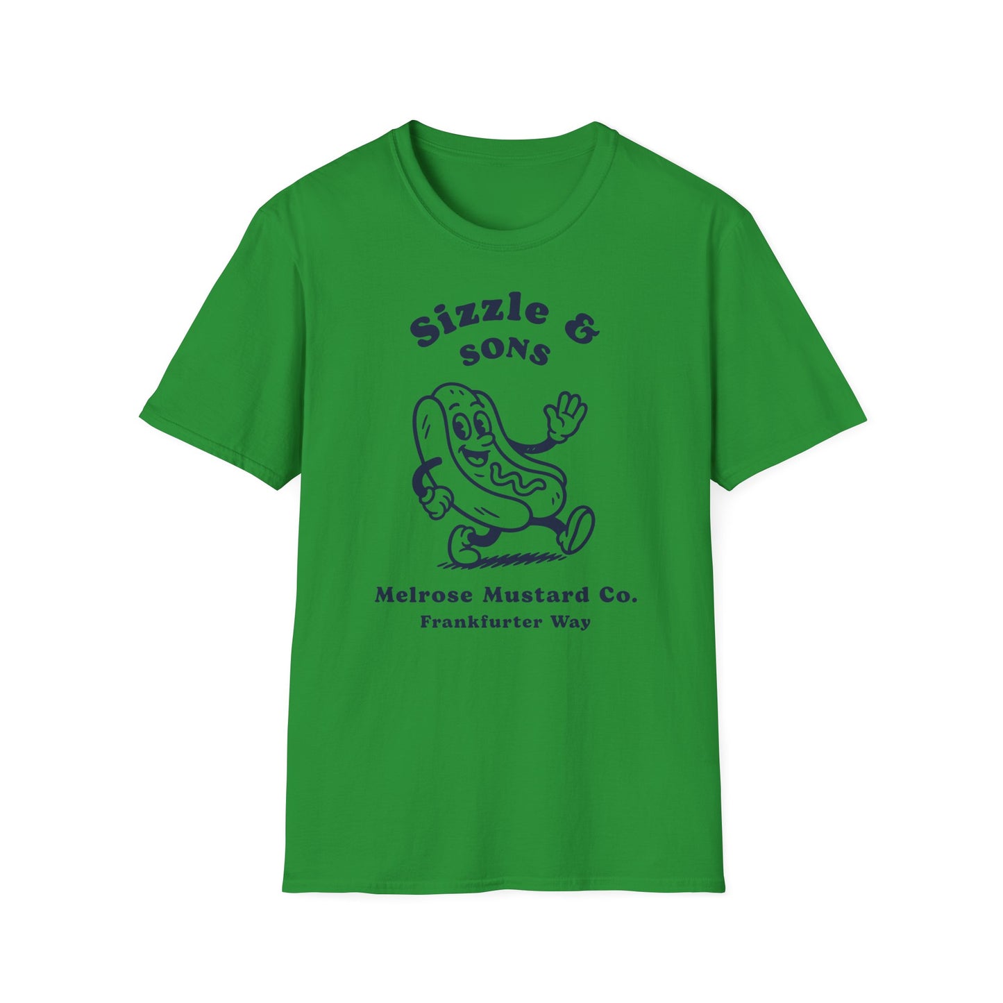 Hot Dog Cartoon T-Shirt
