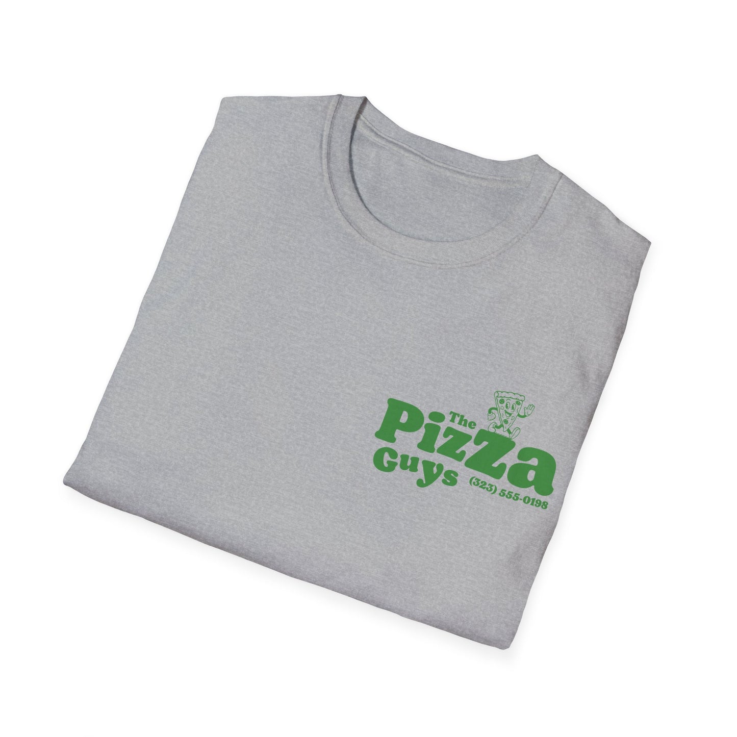 Pizza Cartoon T-Shirt (double sided)
