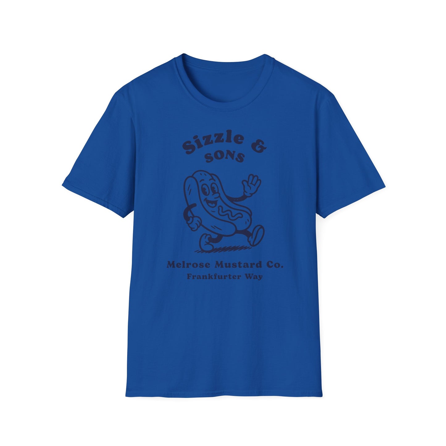 Hot Dog Cartoon T-Shirt