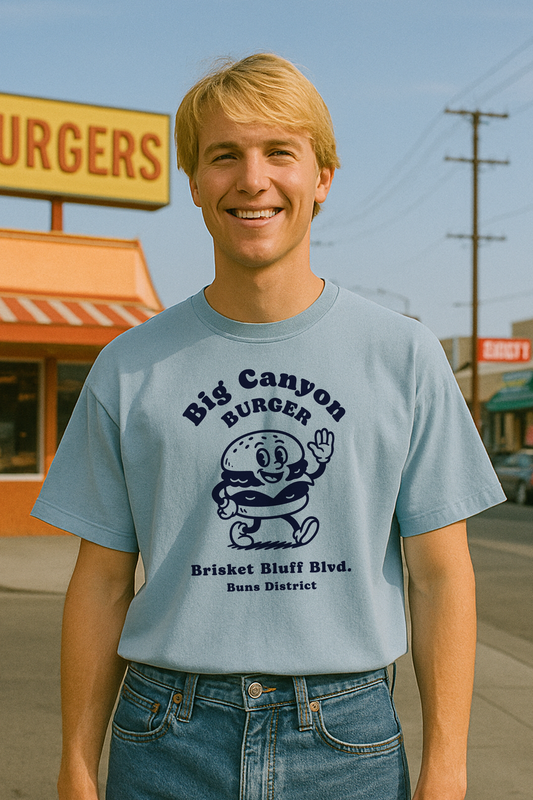Burger Cartoon T-Shirt