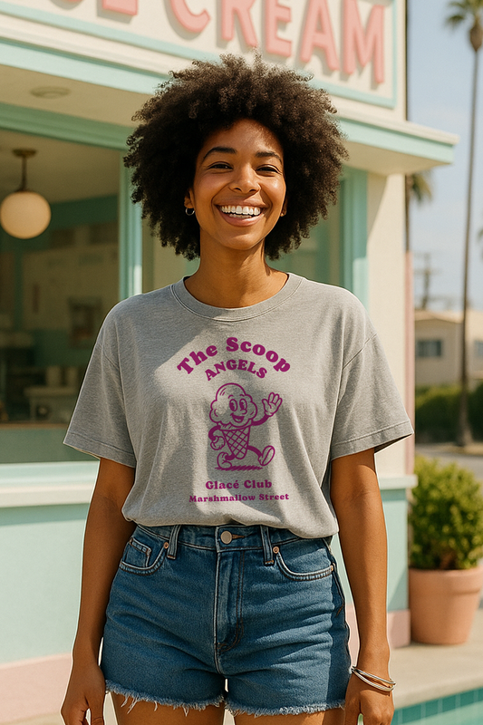 Ice Cream Cartoon T-Shirt