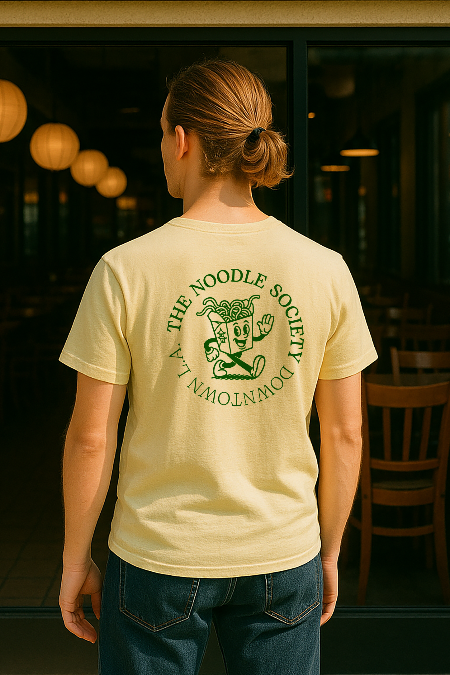 Noodles Cartoon T-Shirt (double sided)