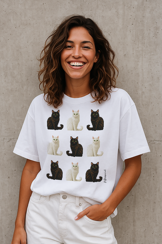 Grid of Y2k Cats T-Shirt