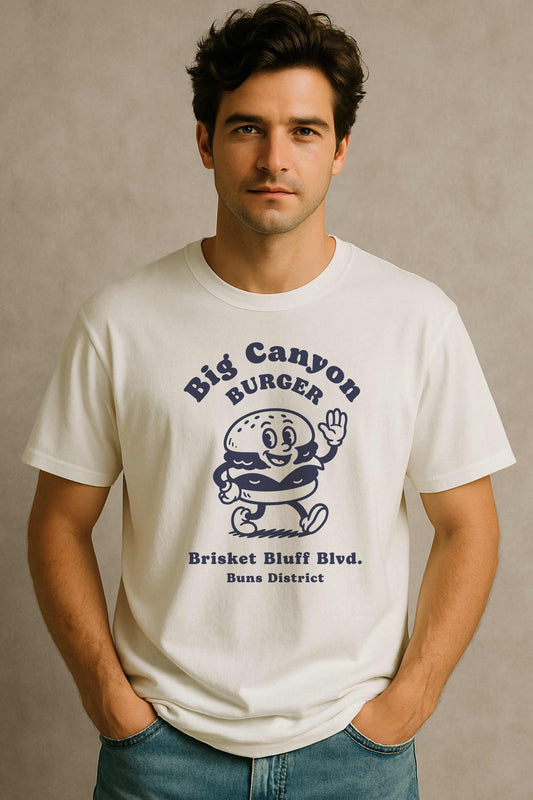 Burger Cartoon T-Shirt