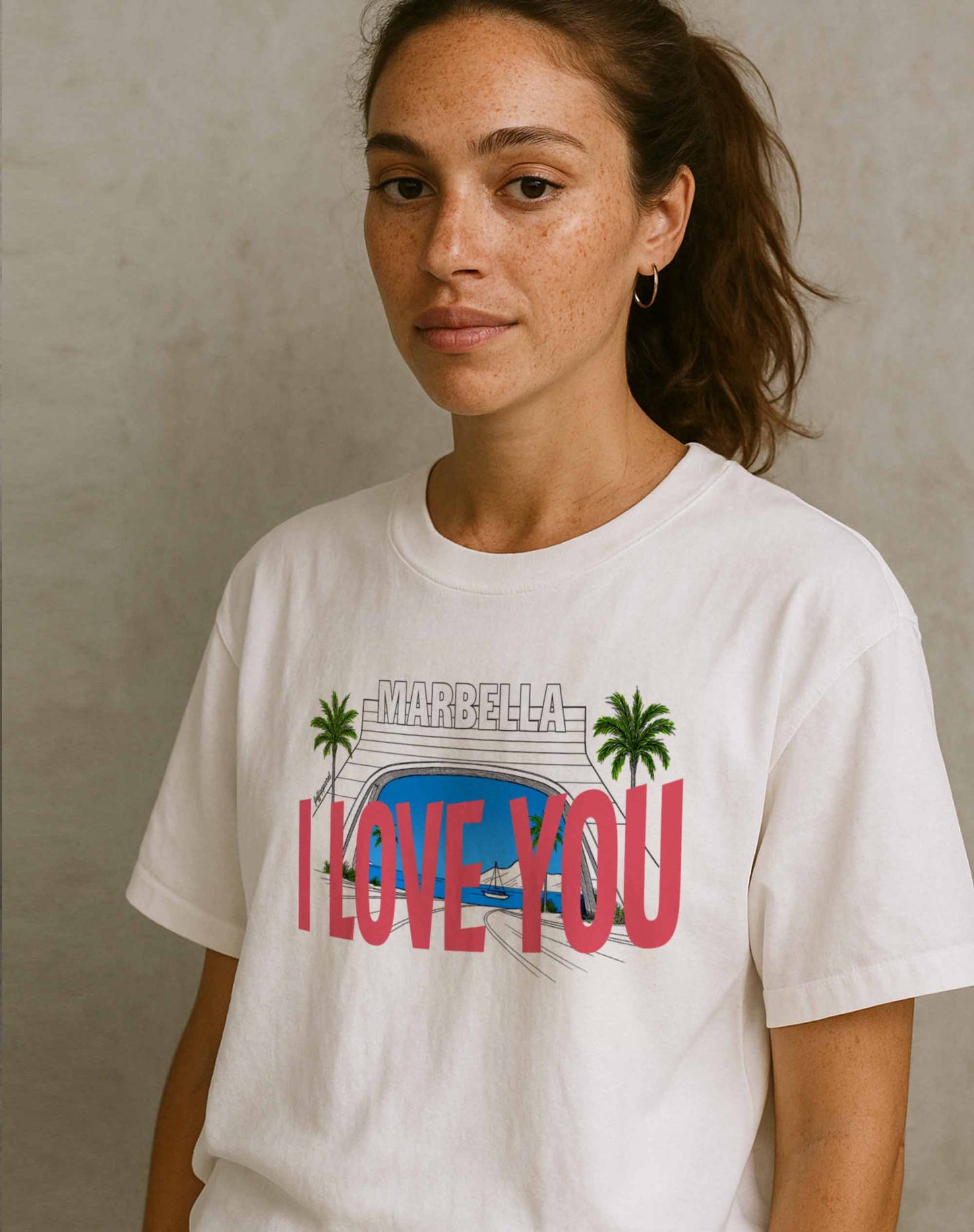 Marbella I Love You Heavyweight T-Shirt