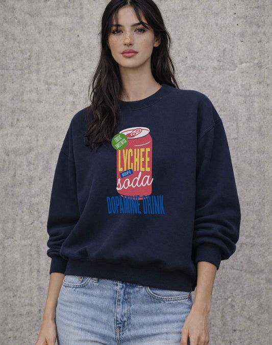 Lychee Soda Dopamine Drink Sweatshirt