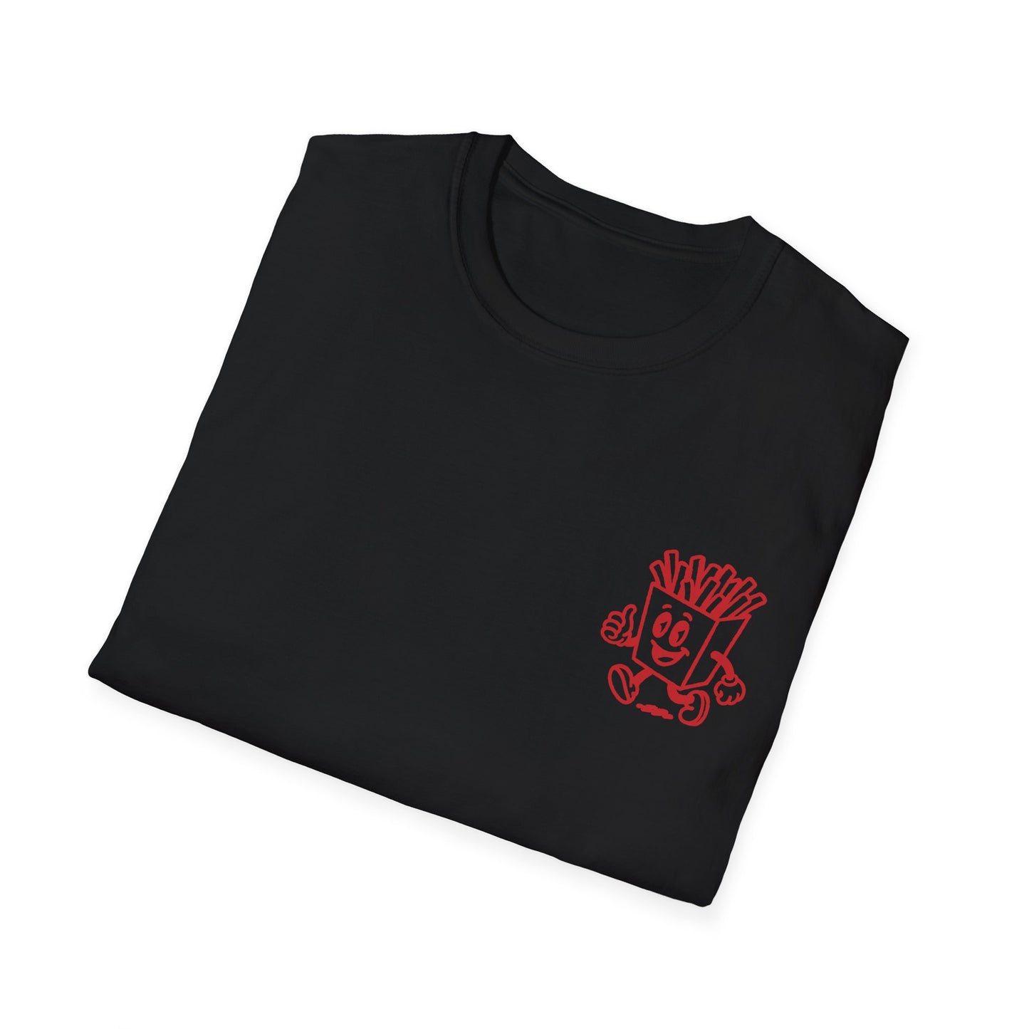 French Fries Cartoon T-Shirt (double sided)