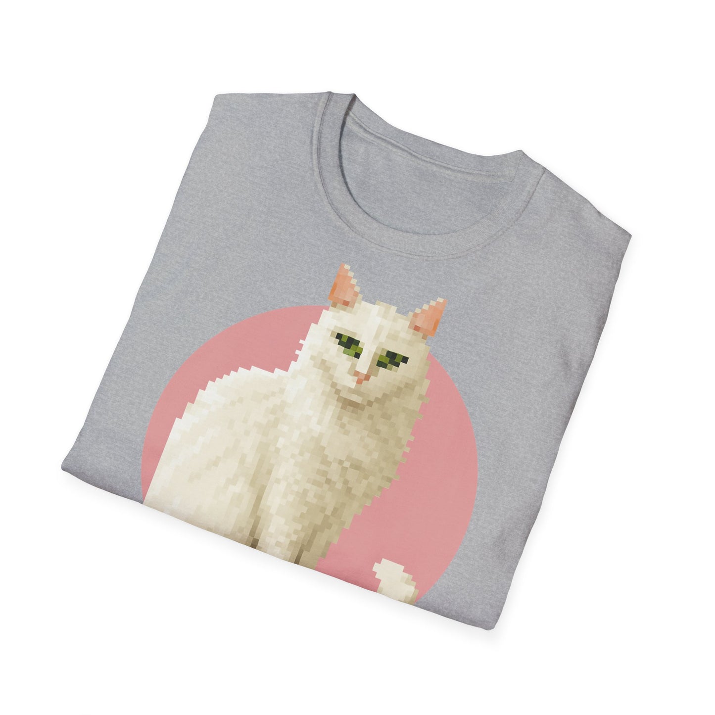 White Y2k Cat T-Shirt