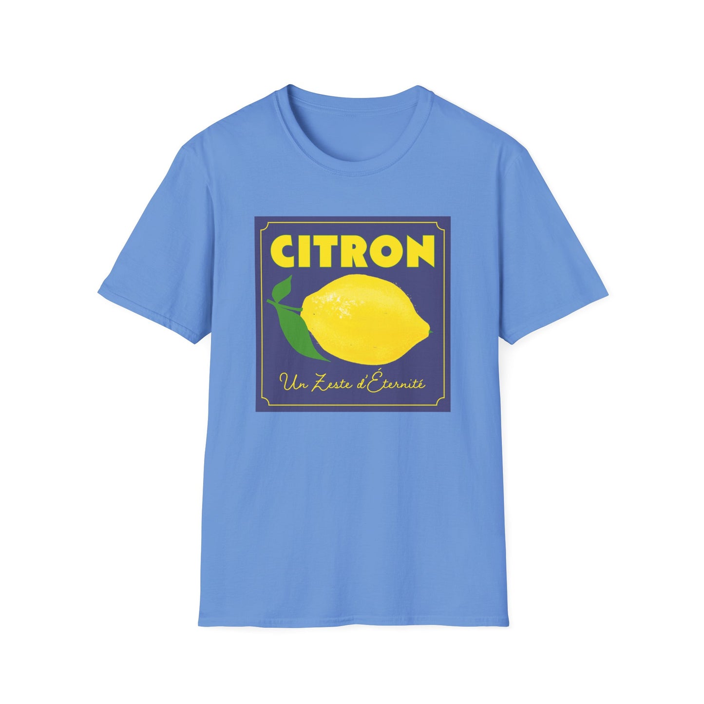 Citron T-Shirt on Blue