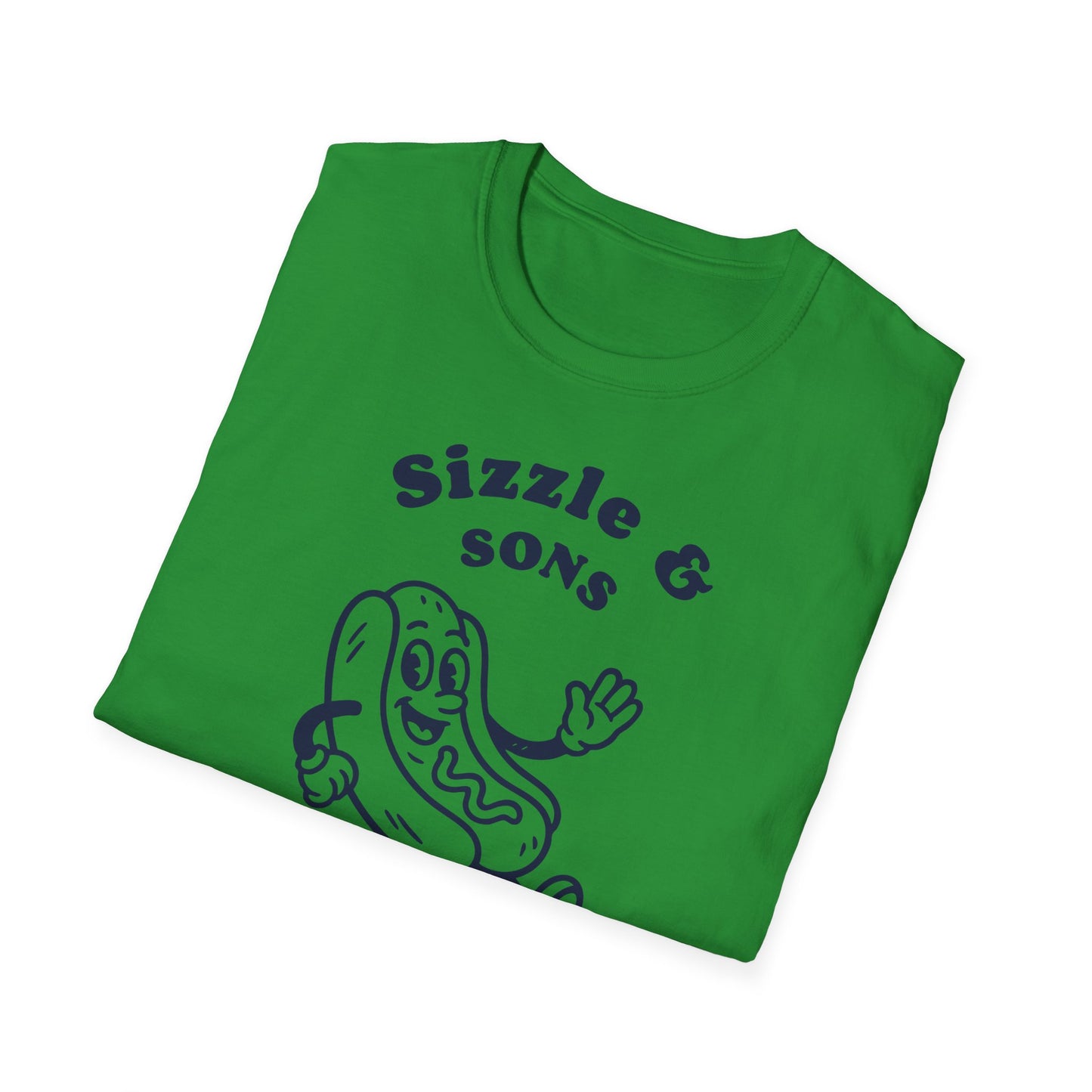 Hot Dog Cartoon T-Shirt
