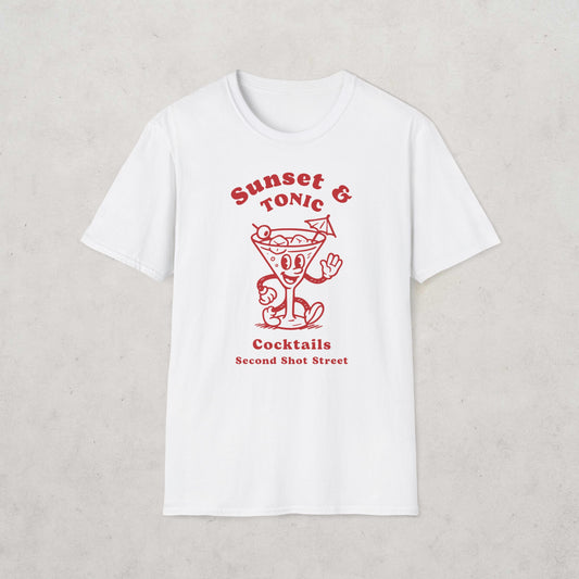 Cocktail Cartoon T-Shirt