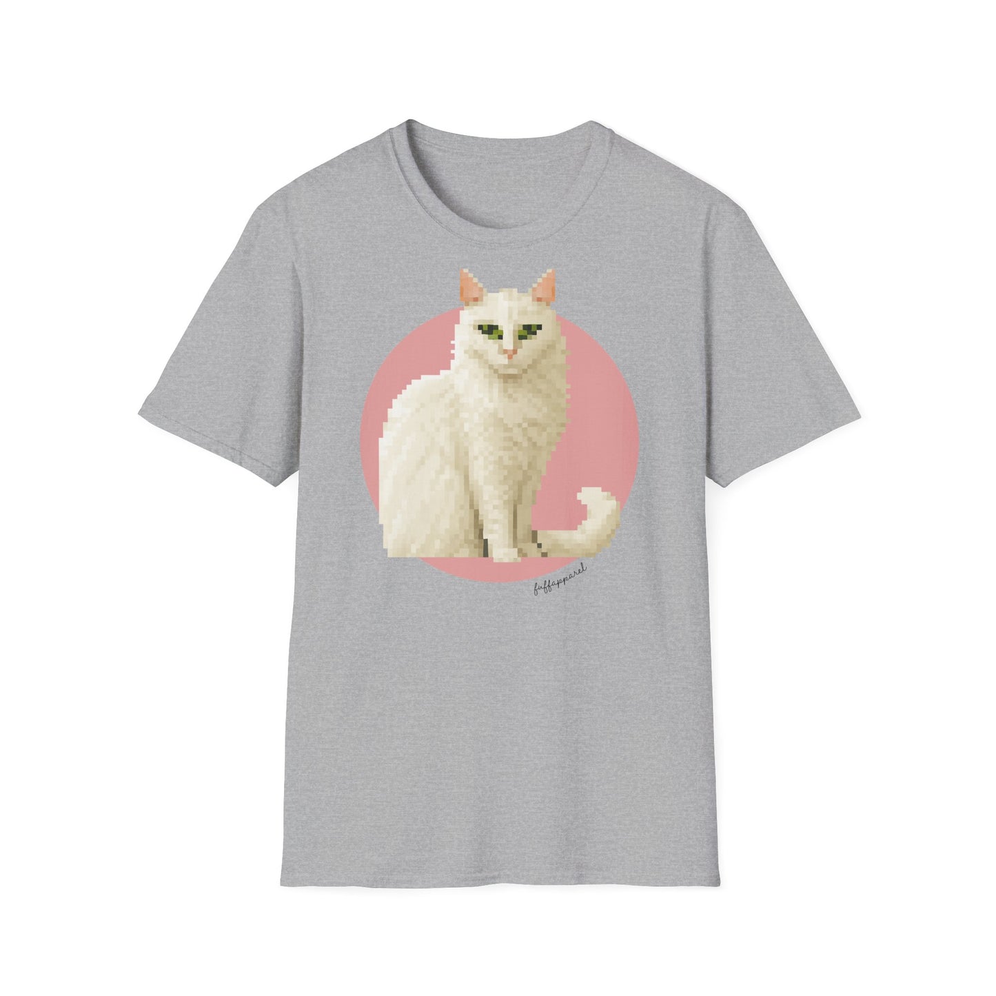 White Y2k Cat T-Shirt