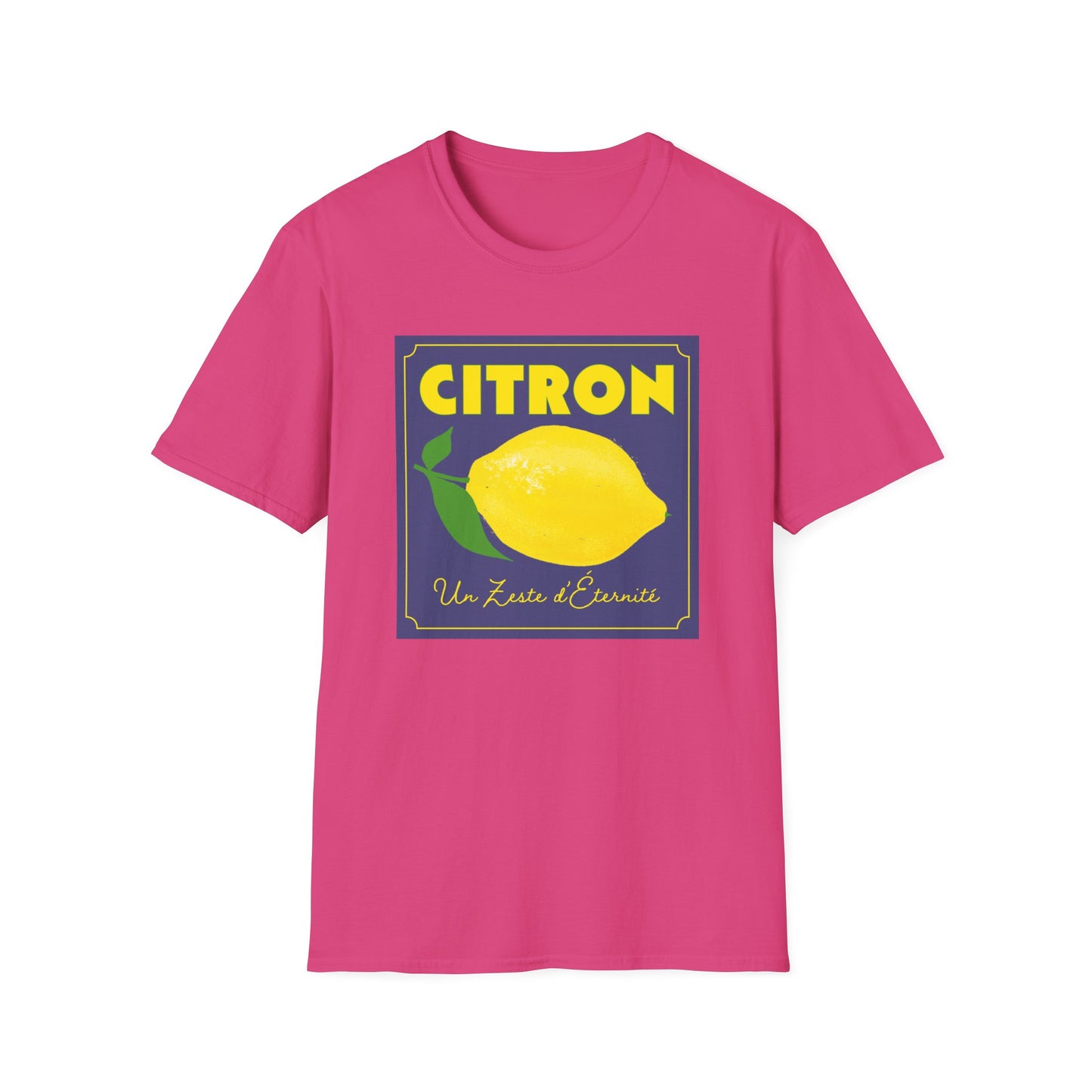 Citron T-Shirt on Blue