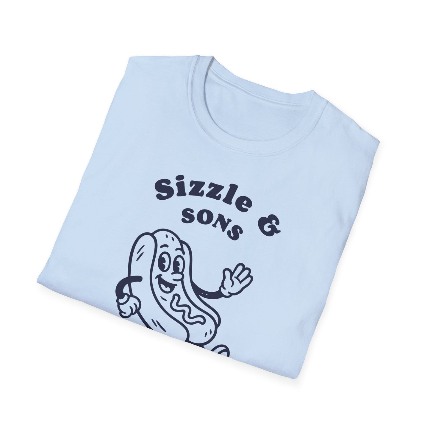 Hot Dog Cartoon T-Shirt