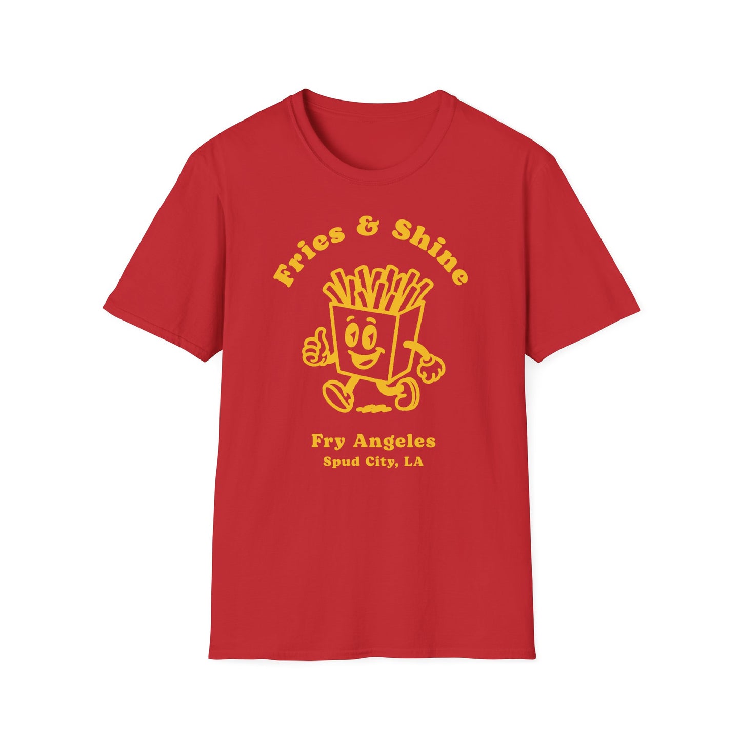 French Fries Cartoon T-Shirt