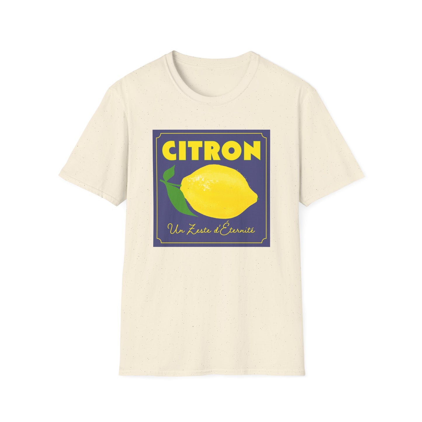 Citron T-Shirt on Blue