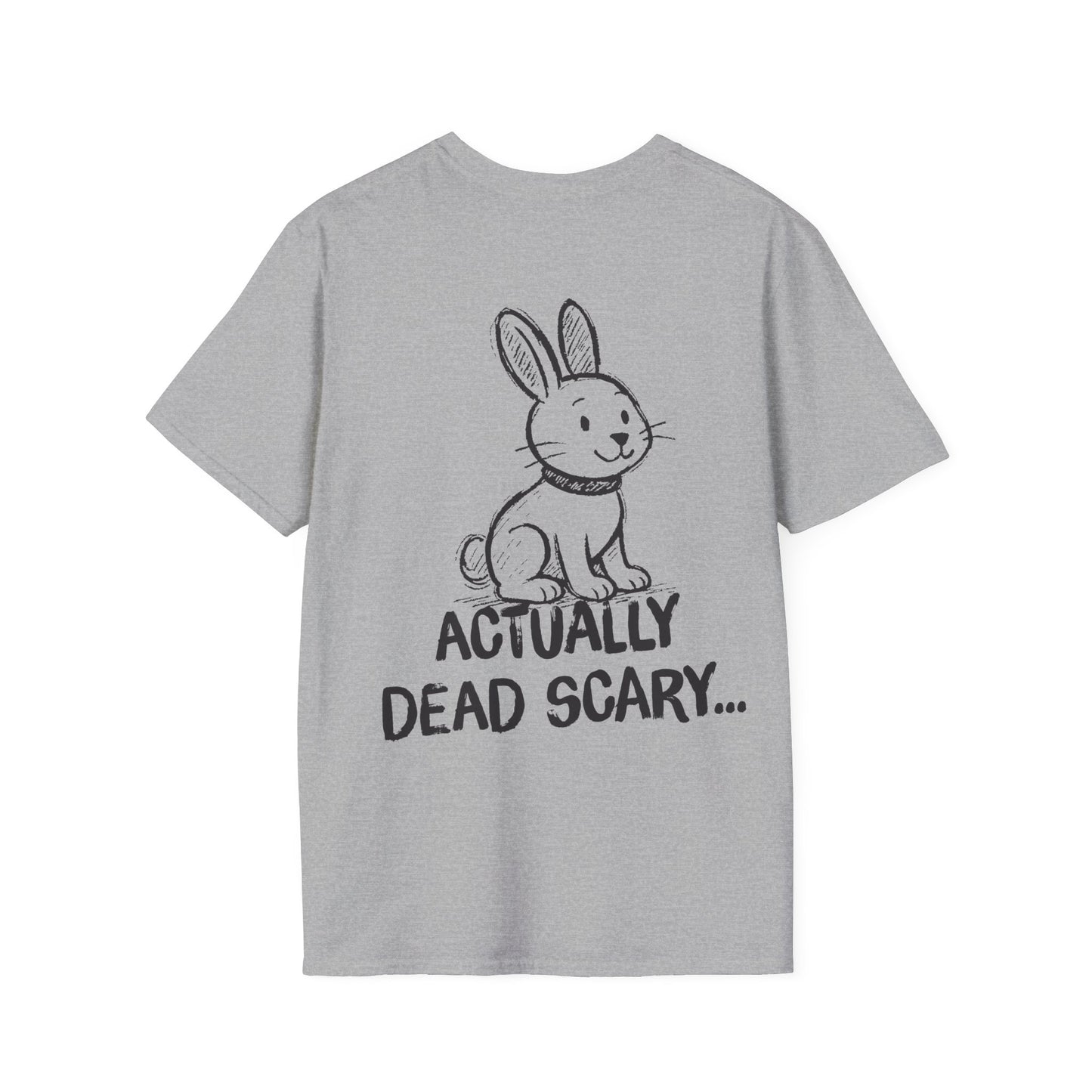 Actually Dead Scary Rabbit T-Shirt (double sided)