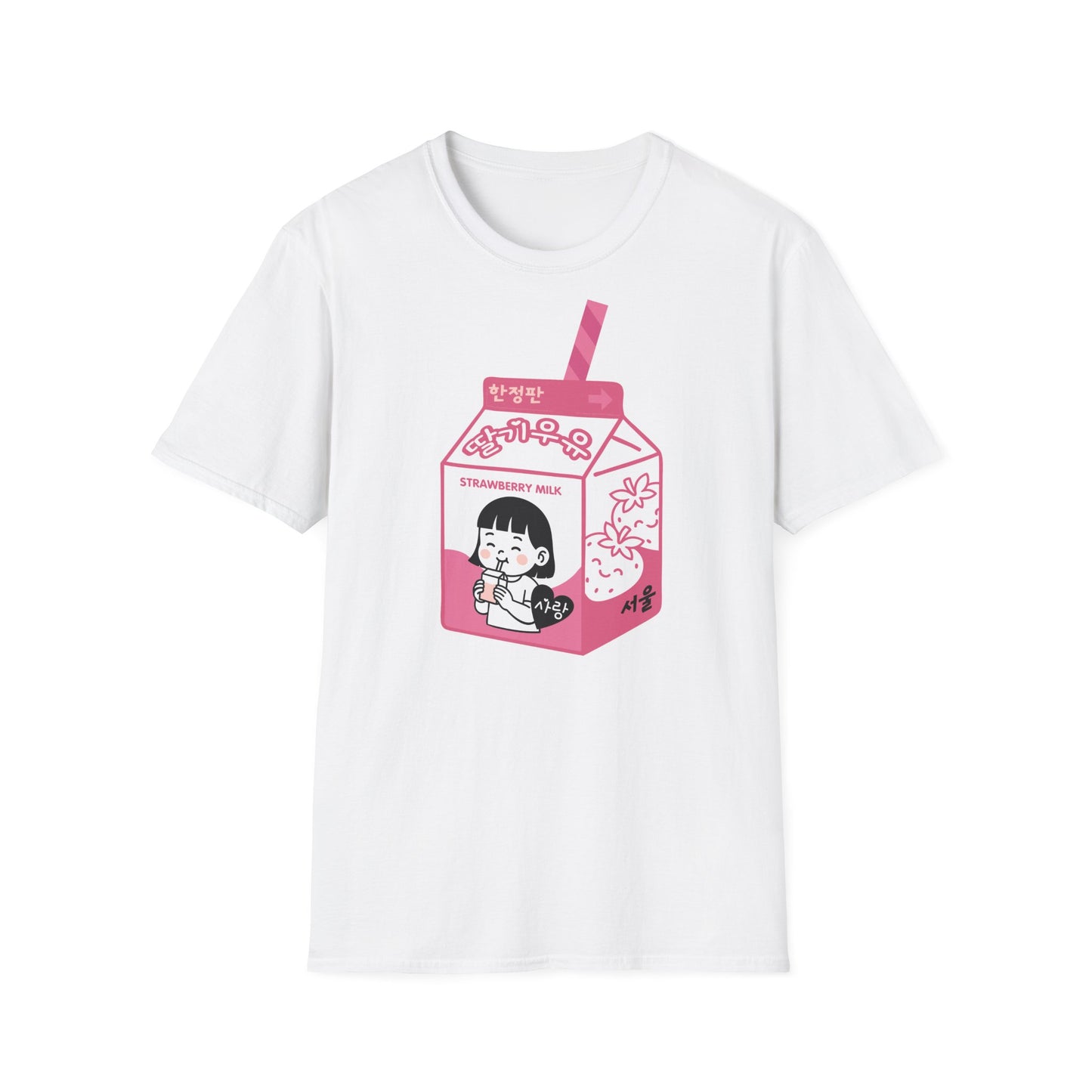 Strawberry Milk K-Pop T-Shirt