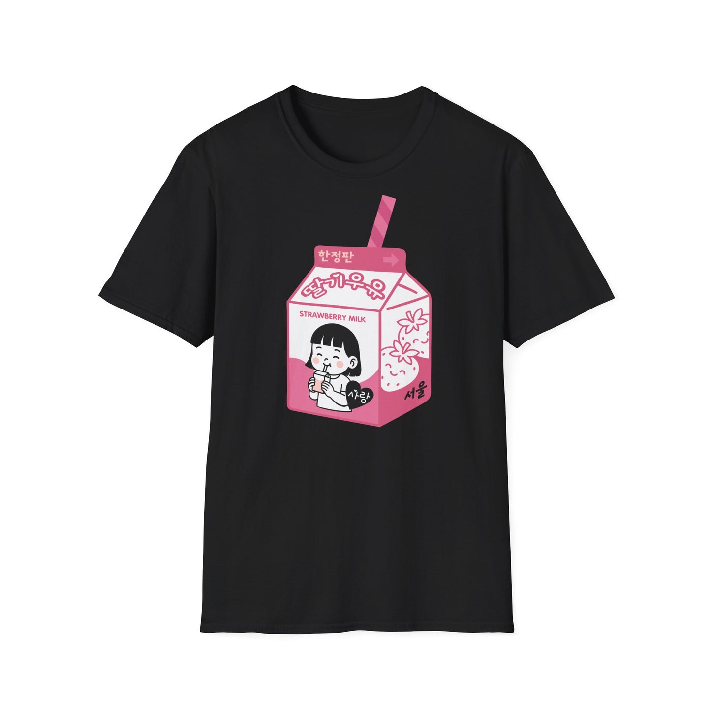 Strawberry Milk K-Pop T-Shirt
