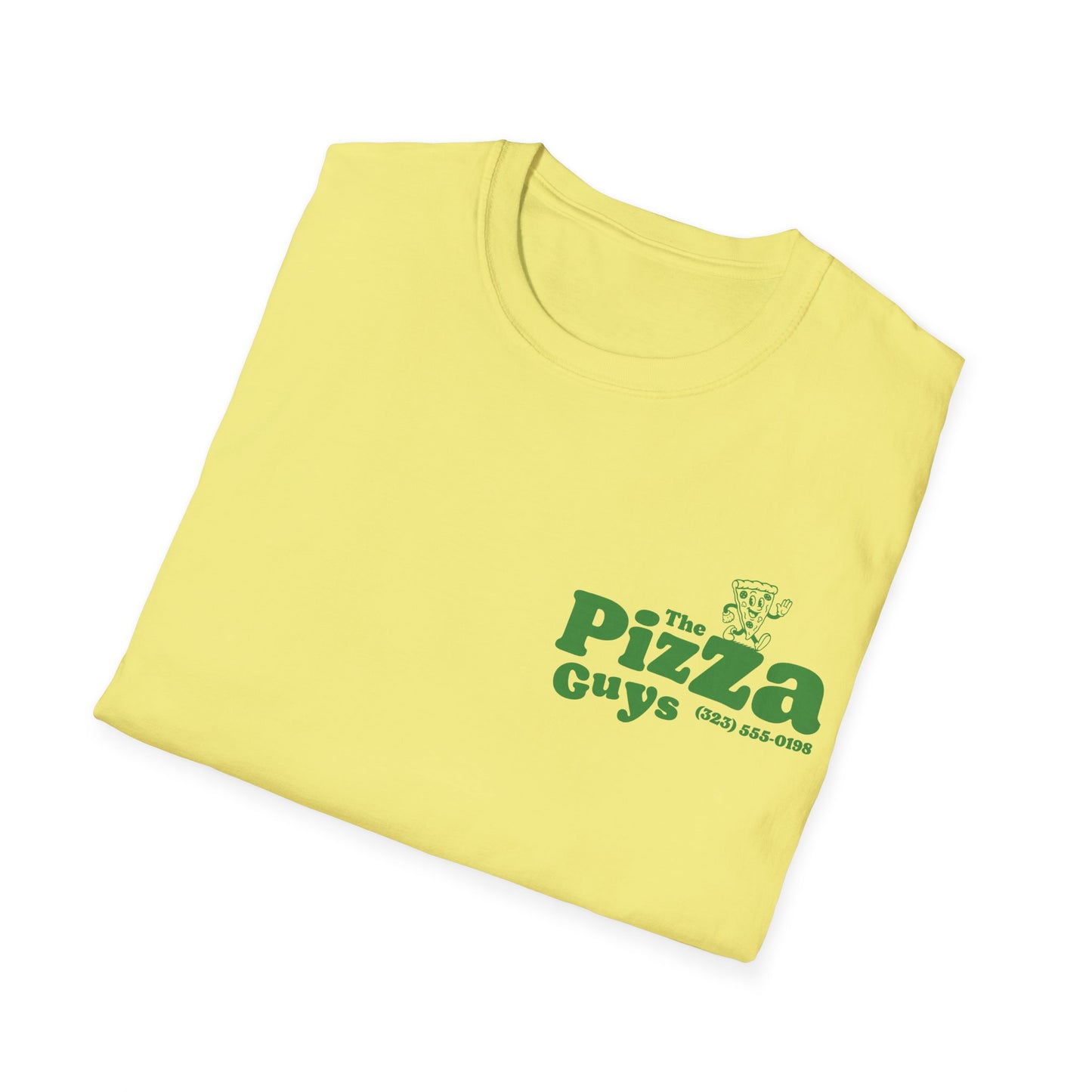 Pizza Cartoon T-Shirt (double sided)