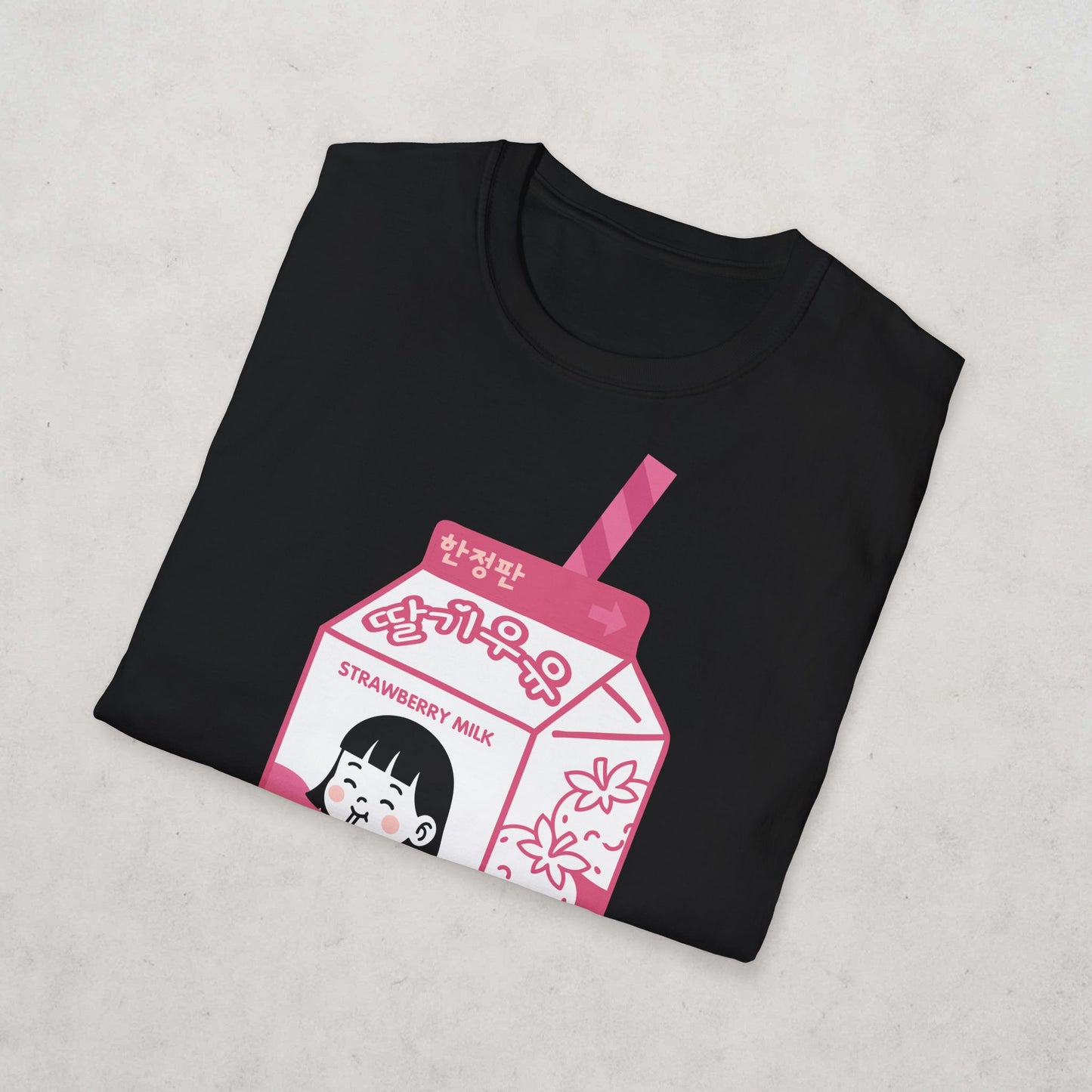 Strawberry Milk K-Pop T-Shirt