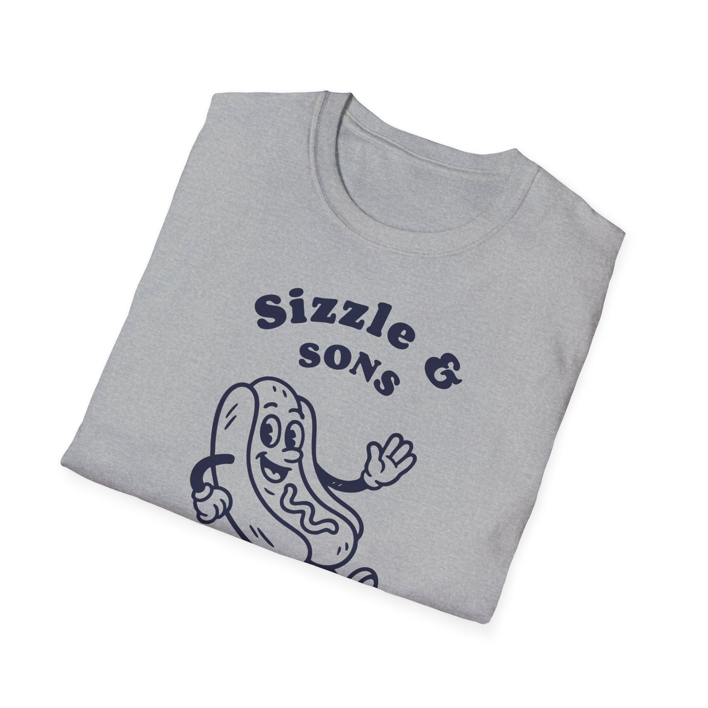 Hot Dog Cartoon T-Shirt