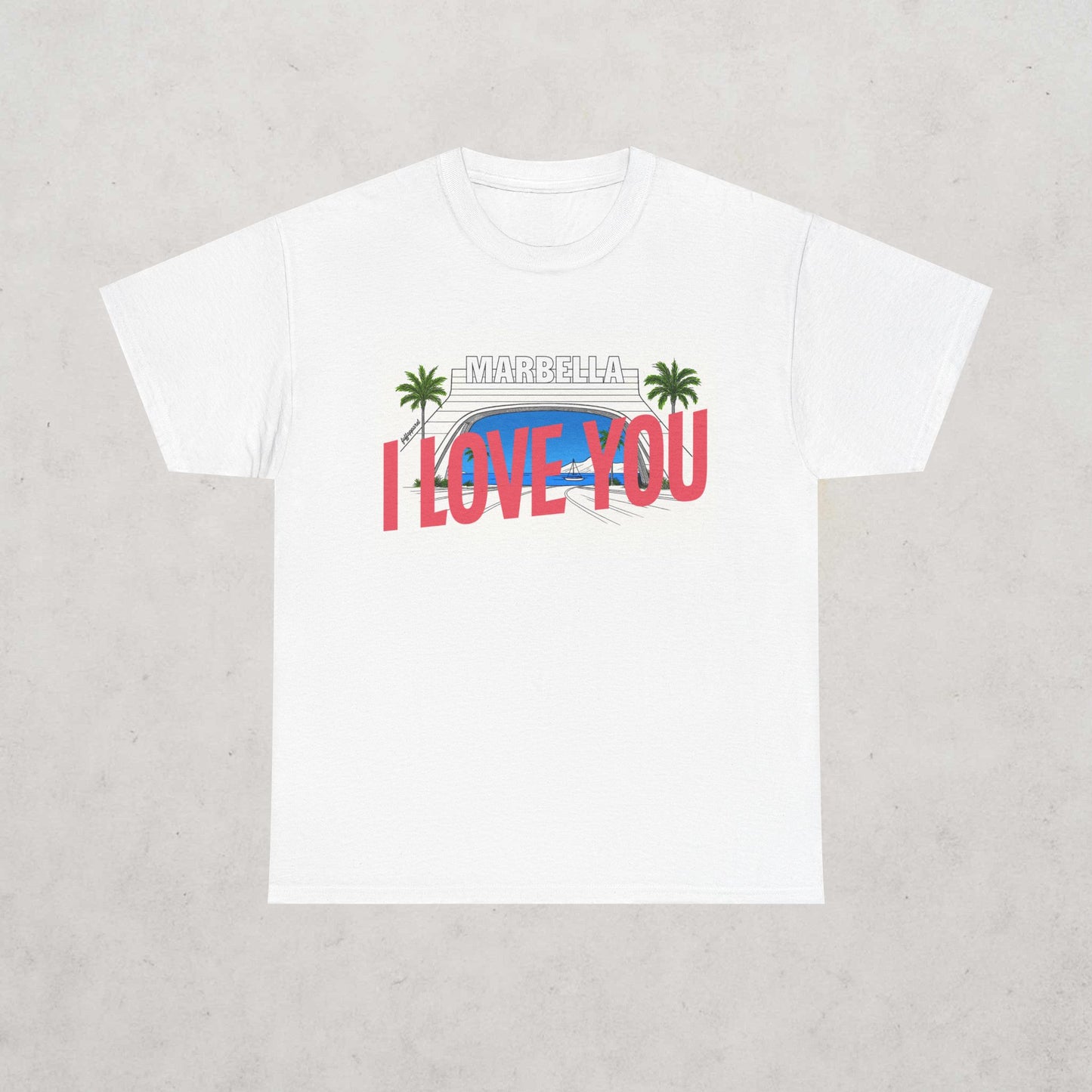 Marbella I Love You Heavyweight T-Shirt
