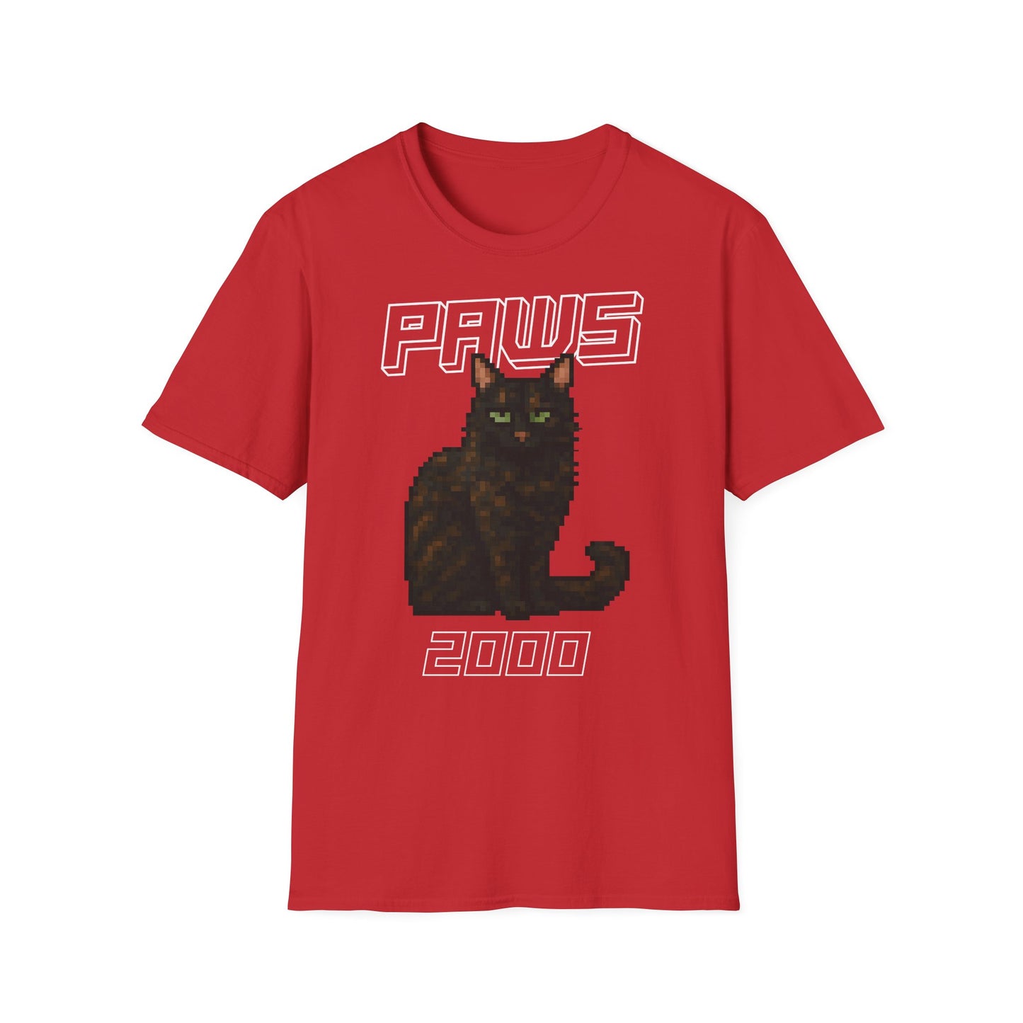 Paws 2000 Y2k Cat T-Shirt