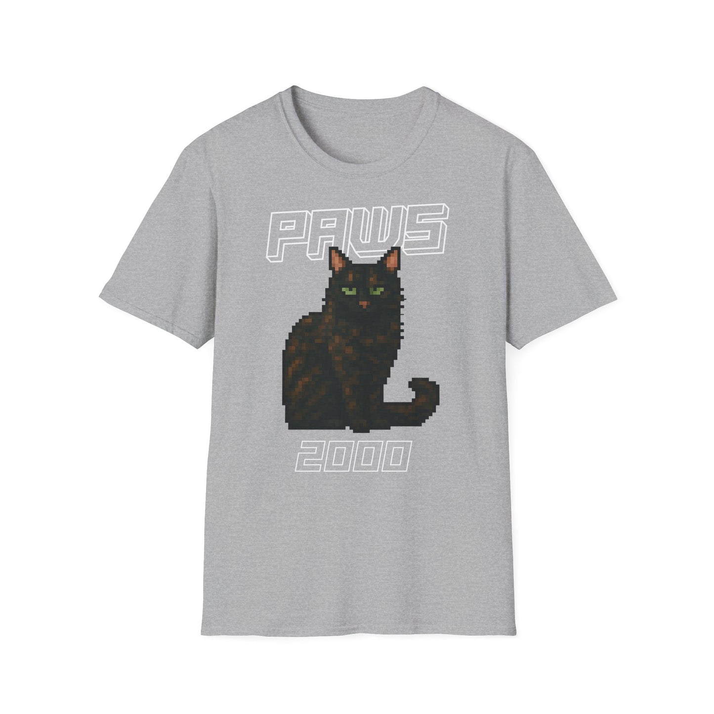 Paws 2000 Y2k Cat T-Shirt
