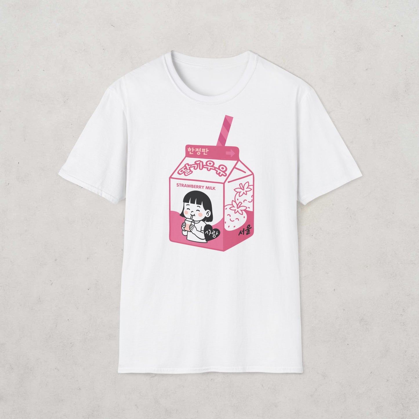 Strawberry Milk K-Pop T-Shirt