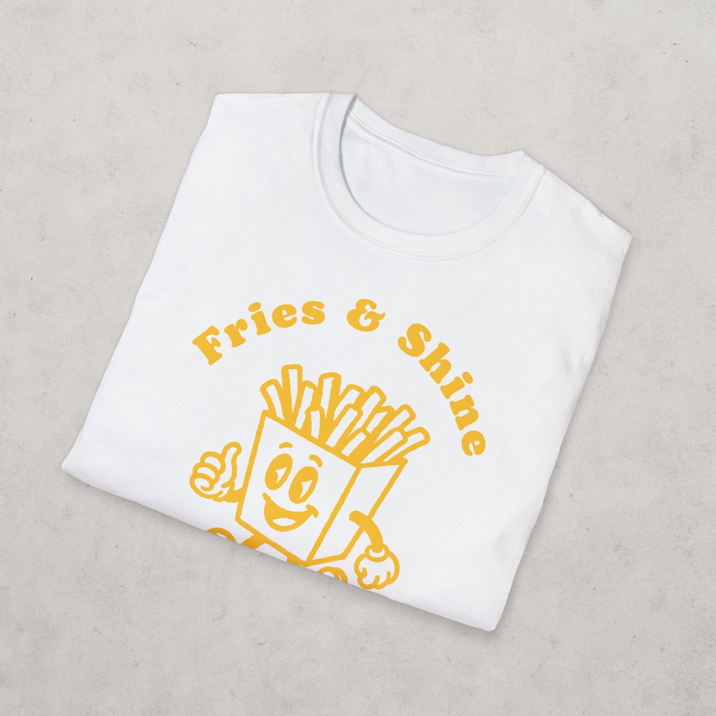 French Fries Cartoon T-Shirt