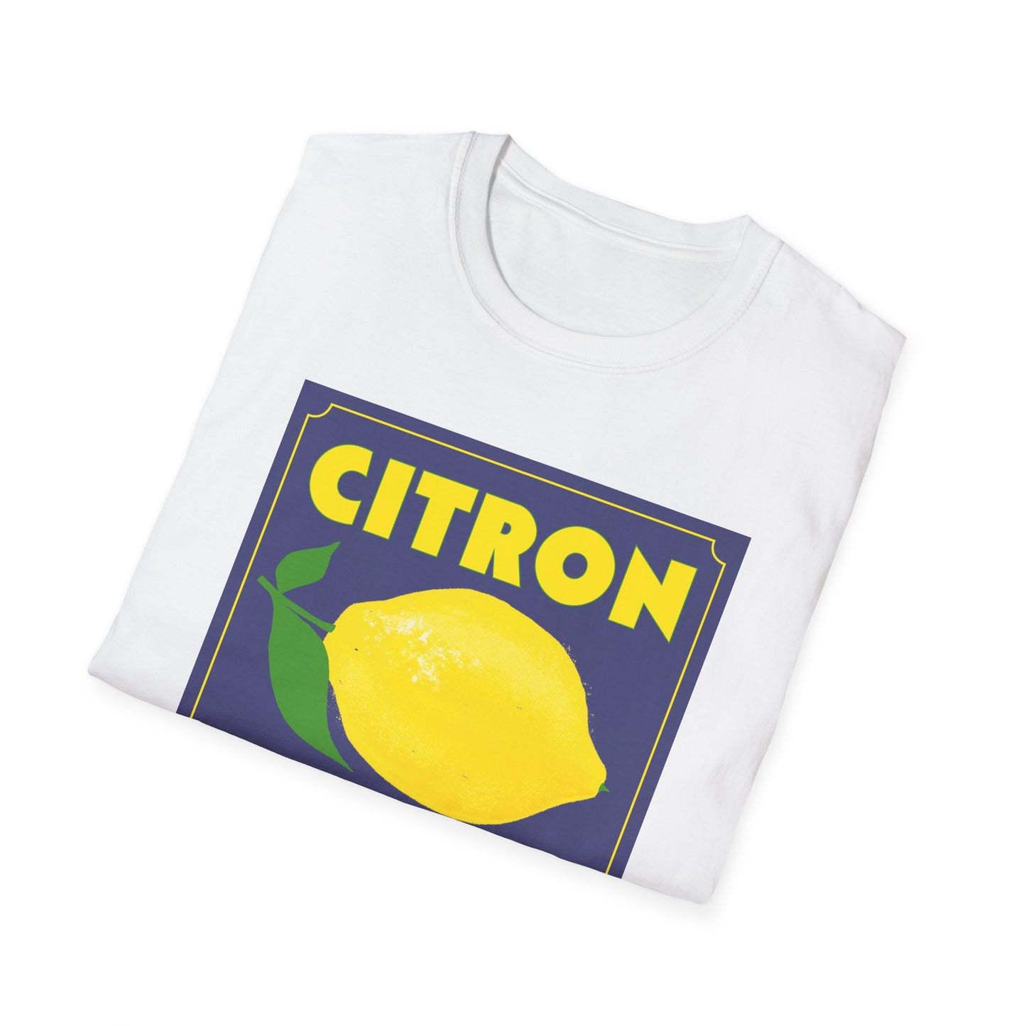 Citron T-Shirt on Blue