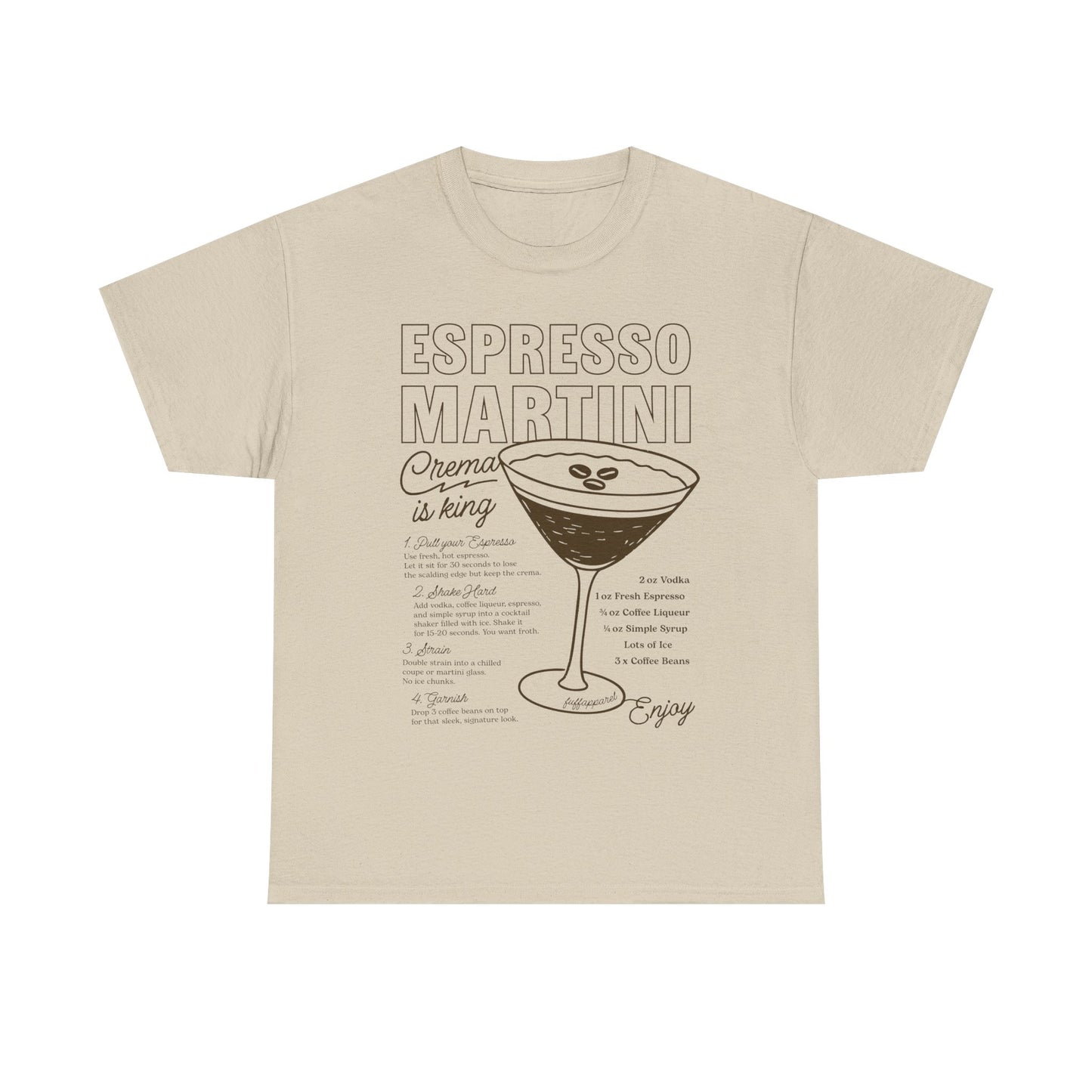 Espresso Martini Heavyweight T-Shirt