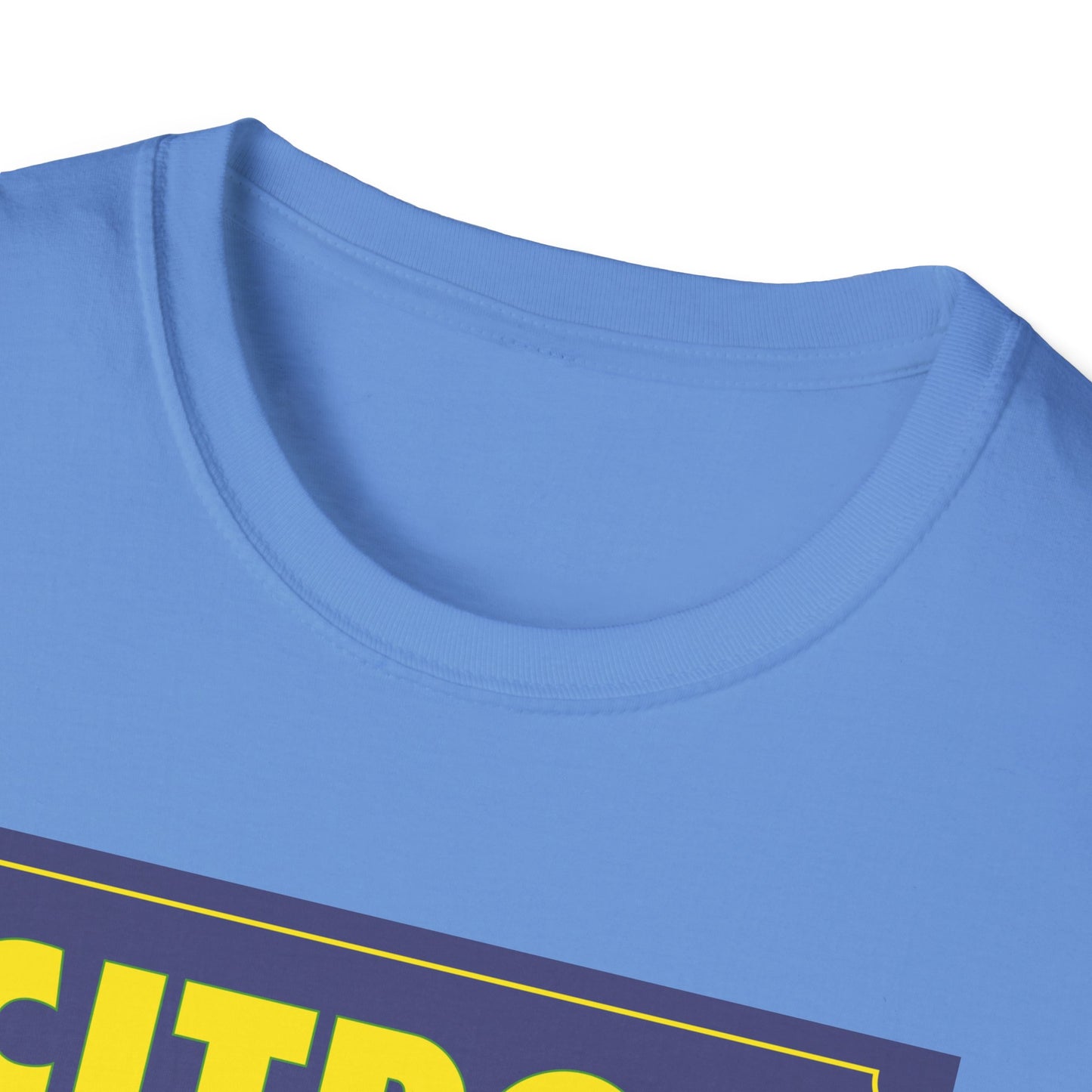 Citron T-Shirt on Blue