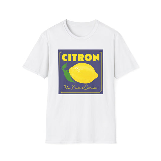 Citron T-Shirt on Blue