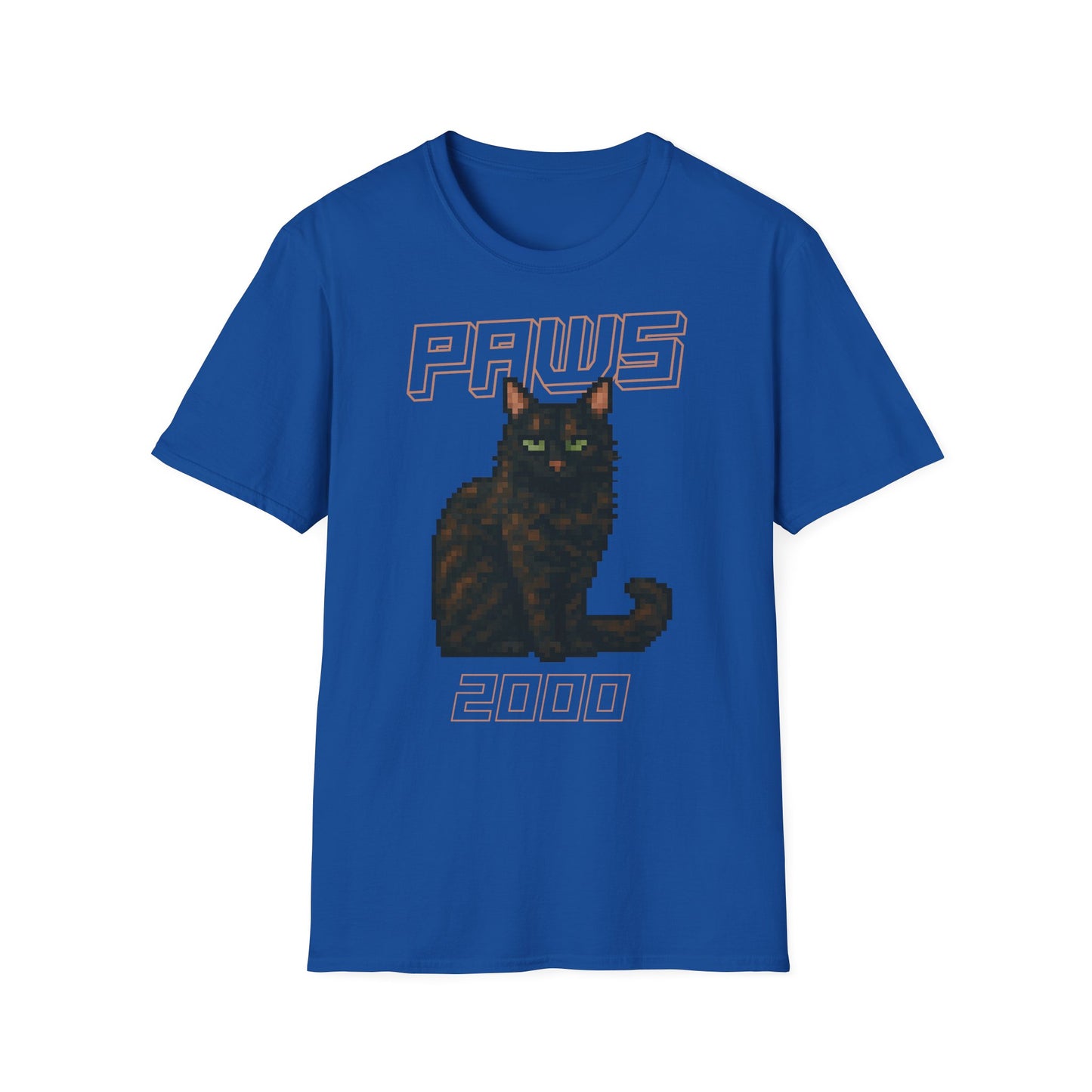 Paws 2000 Y2k Cat T-Shirt