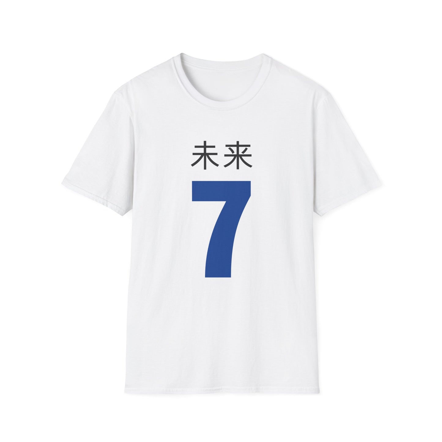 Japanese Future 7 T-Shirt in Blue