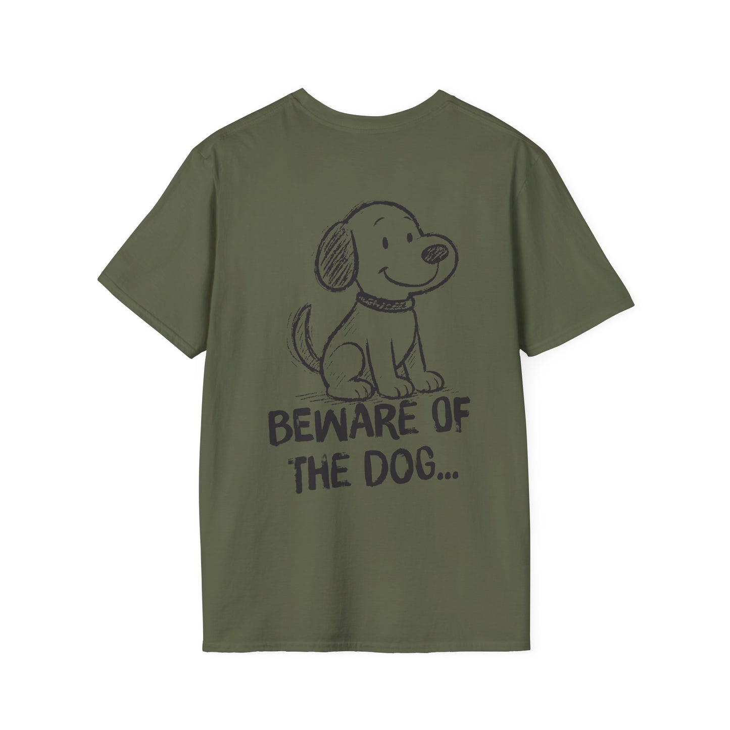 Beware of The Dog T-Shirt (double sided)