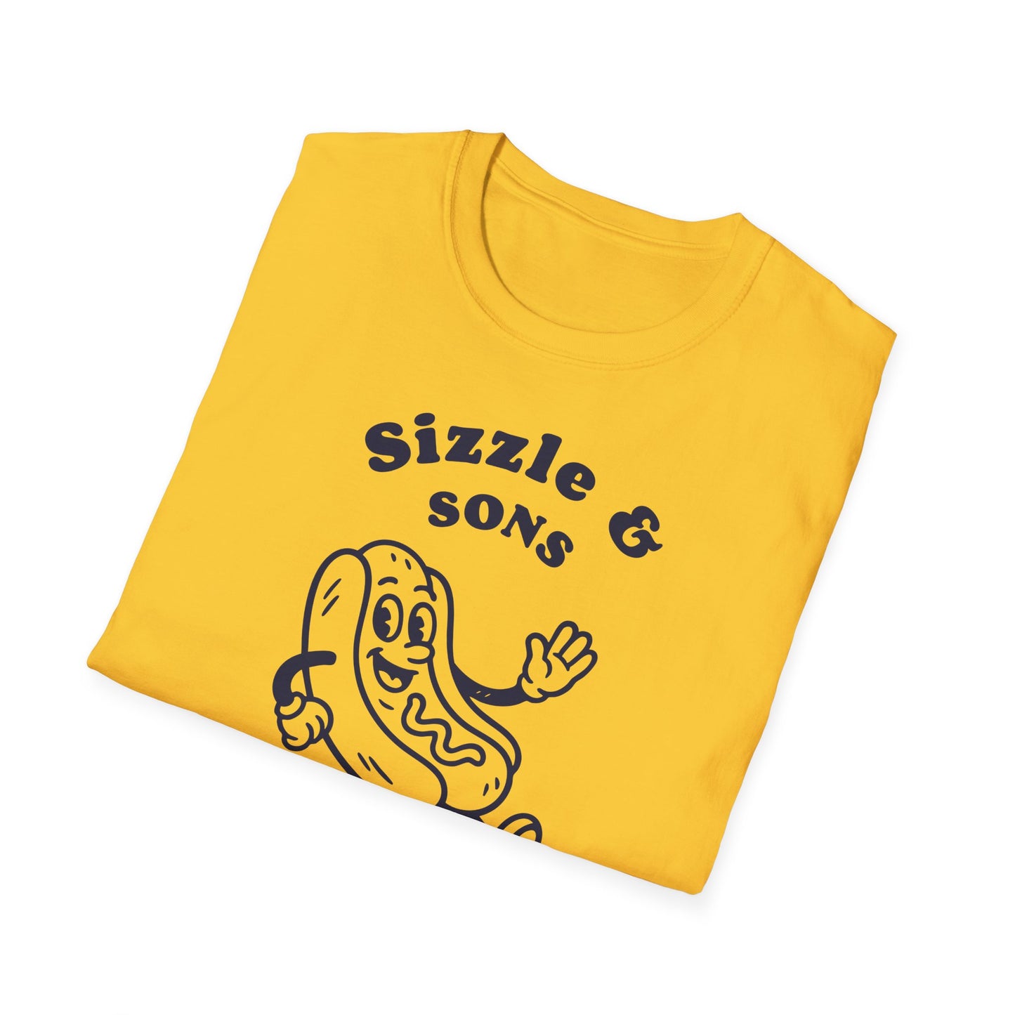 Hot Dog Cartoon T-Shirt