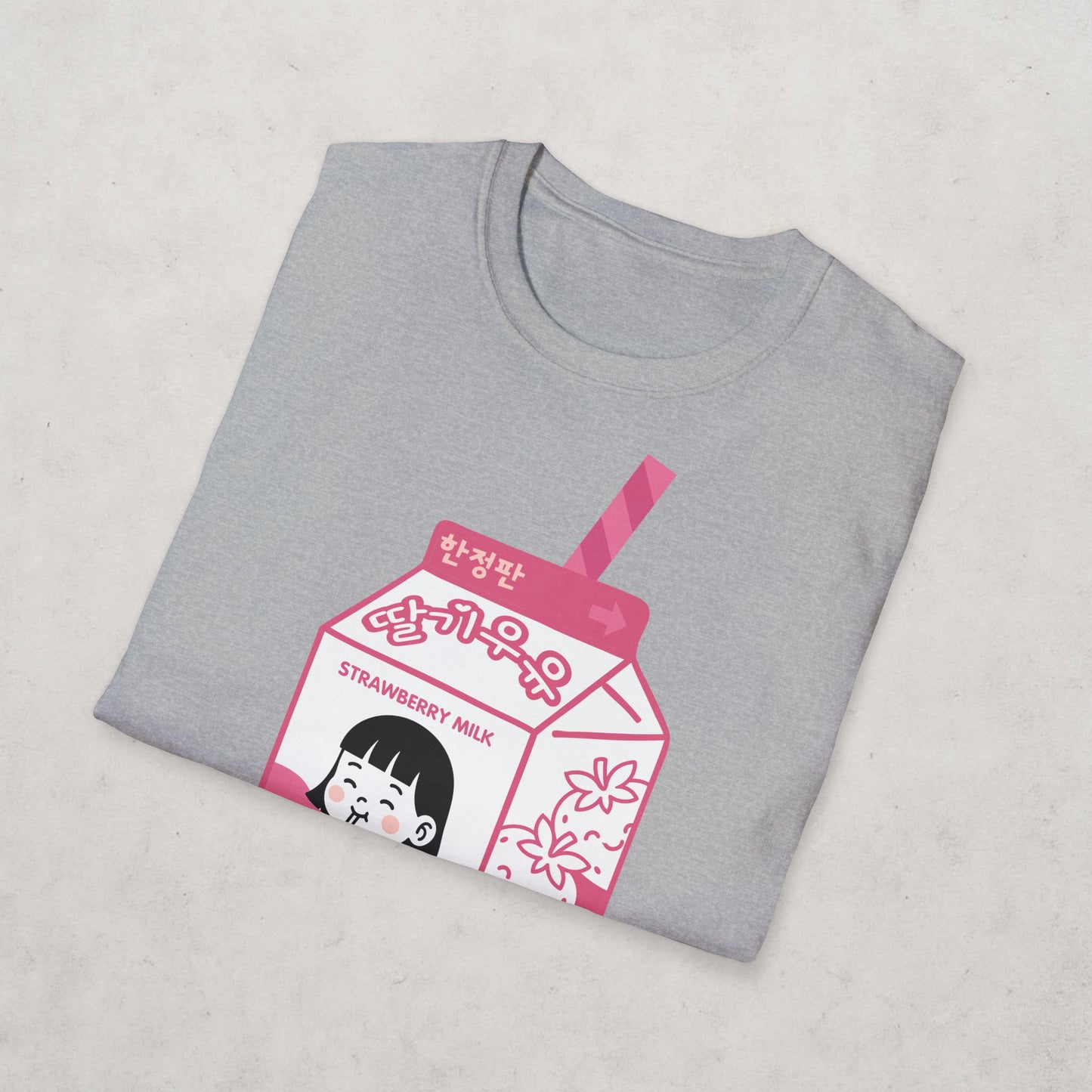 Strawberry Milk K-Pop T-Shirt