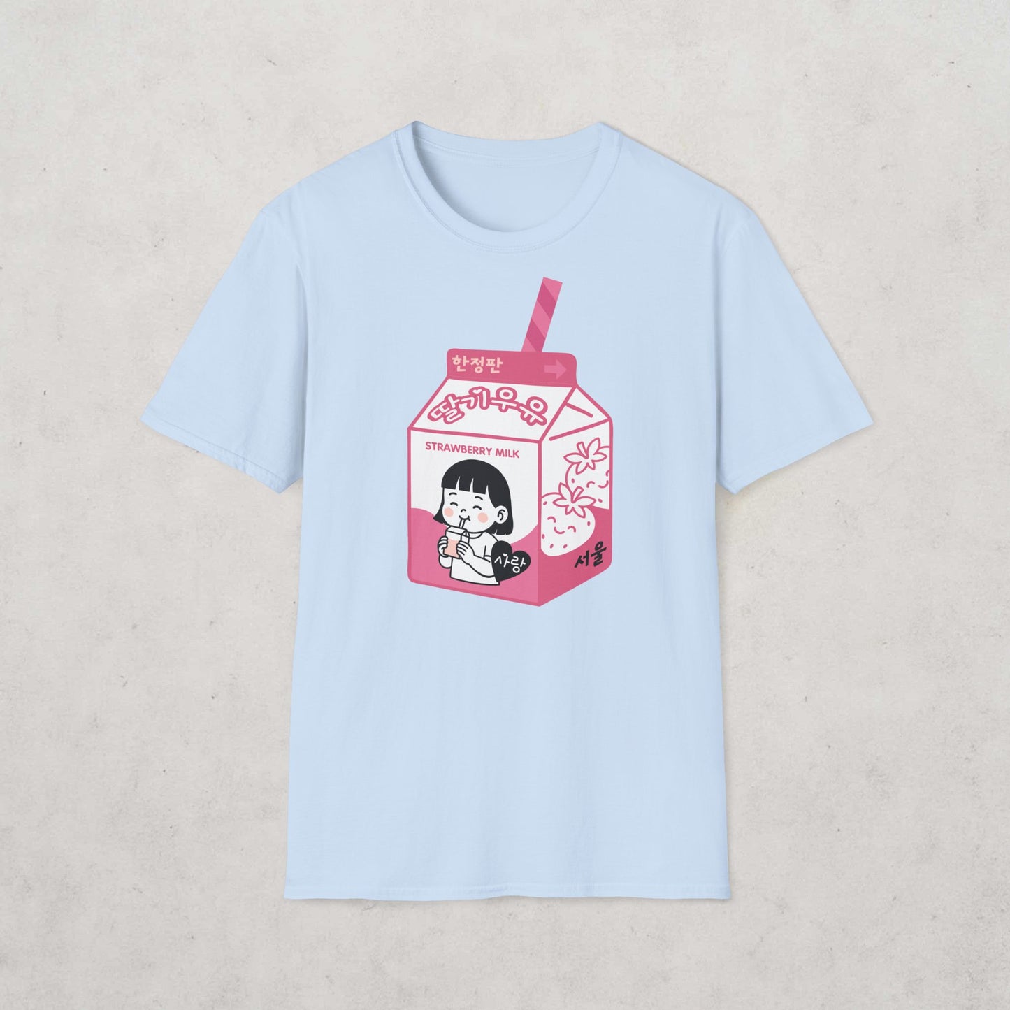Strawberry Milk K-Pop T-Shirt